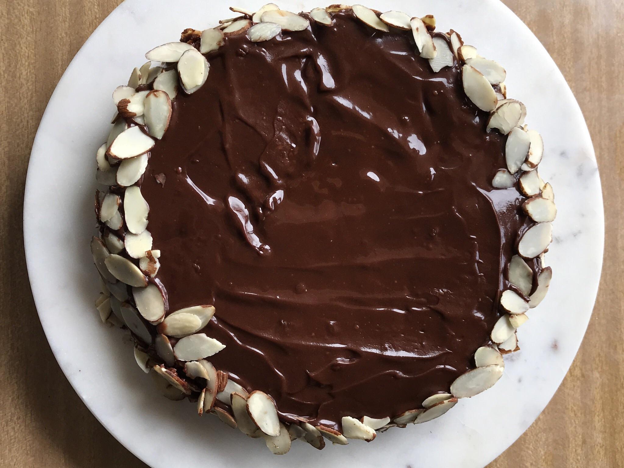 Julia Child’s Queen of Sheba Cake. My first attempt at French cooking