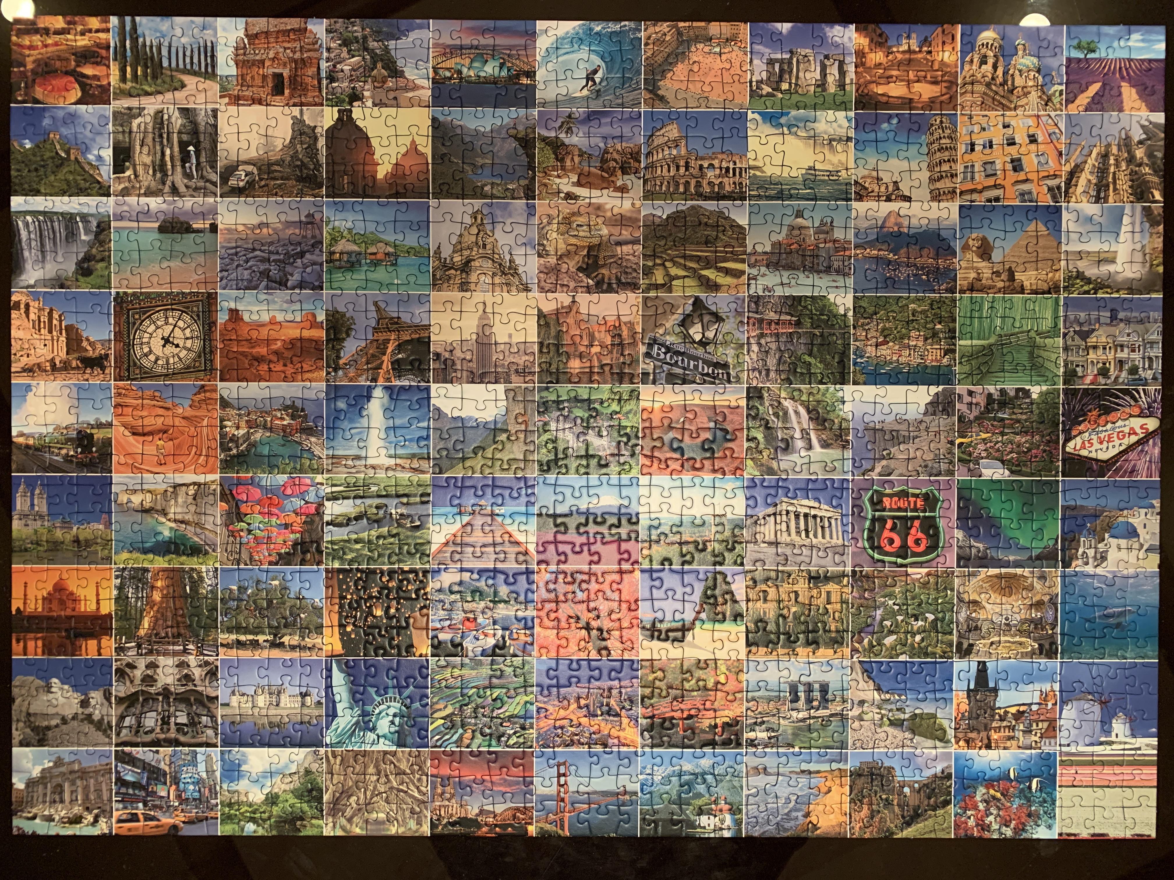 Beautiful Places on Earth Jigsaw Puzzle(Any 2 Free Shipping) ajhuci
