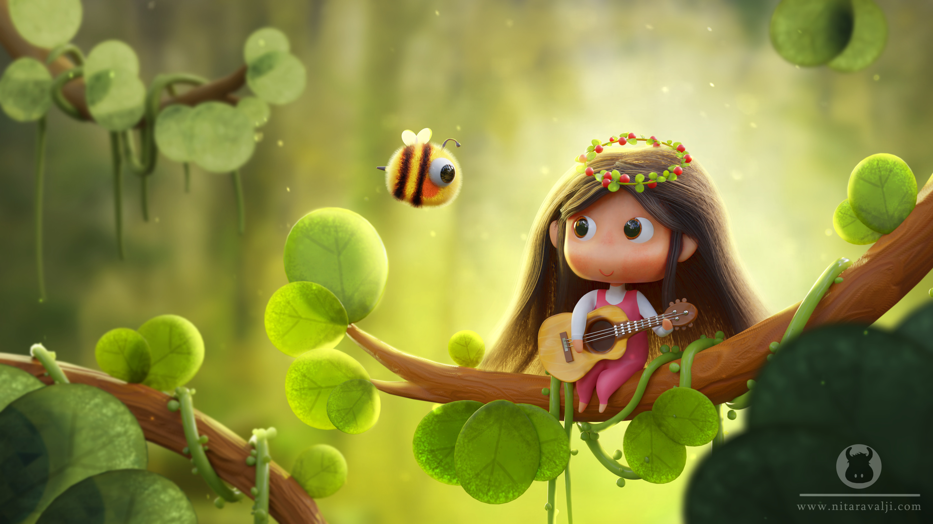 "singing in the tree" blender 2.8 cycles r/blender