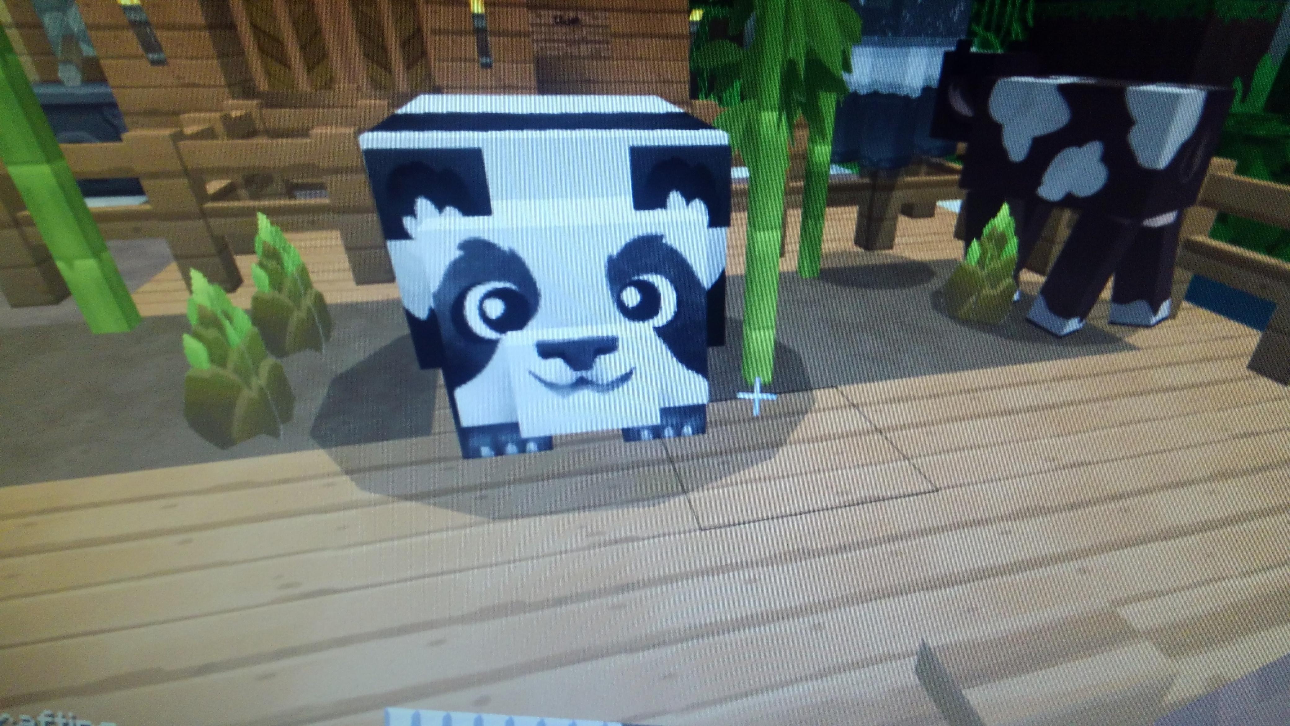 Happy panda 😁 Minecraft