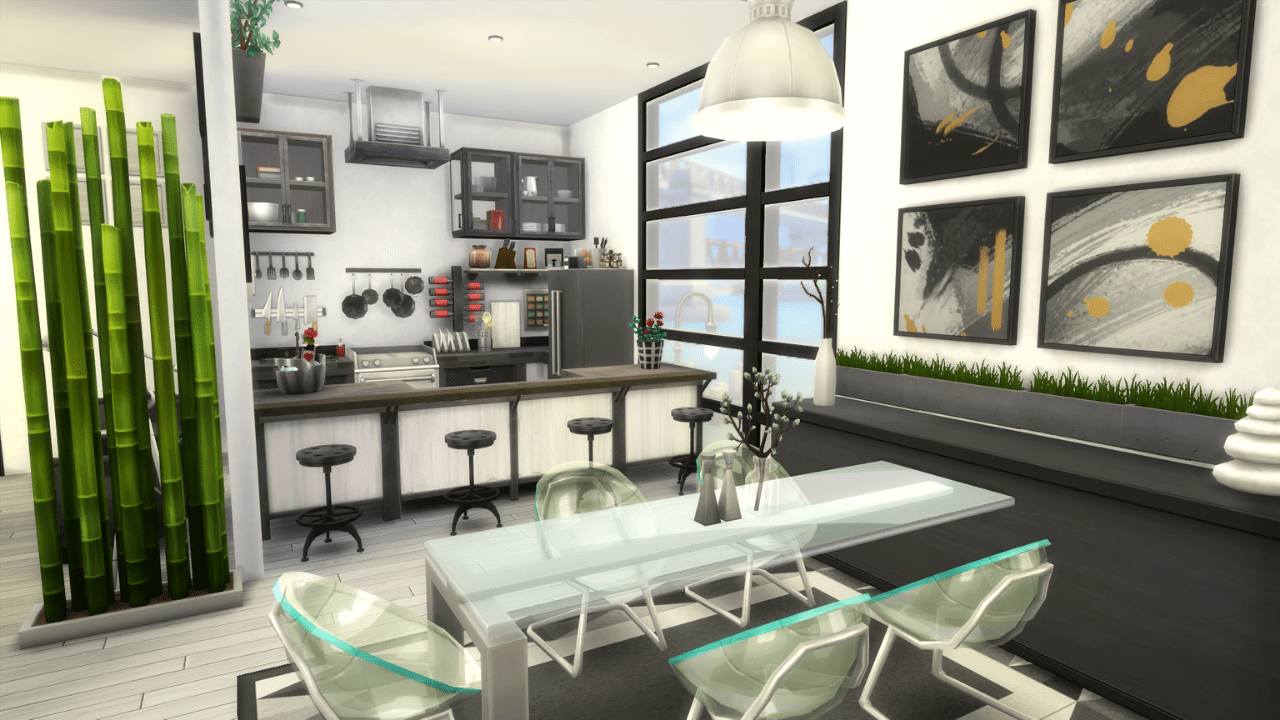 I built an apartment complex in San Myshuno and this is one of the