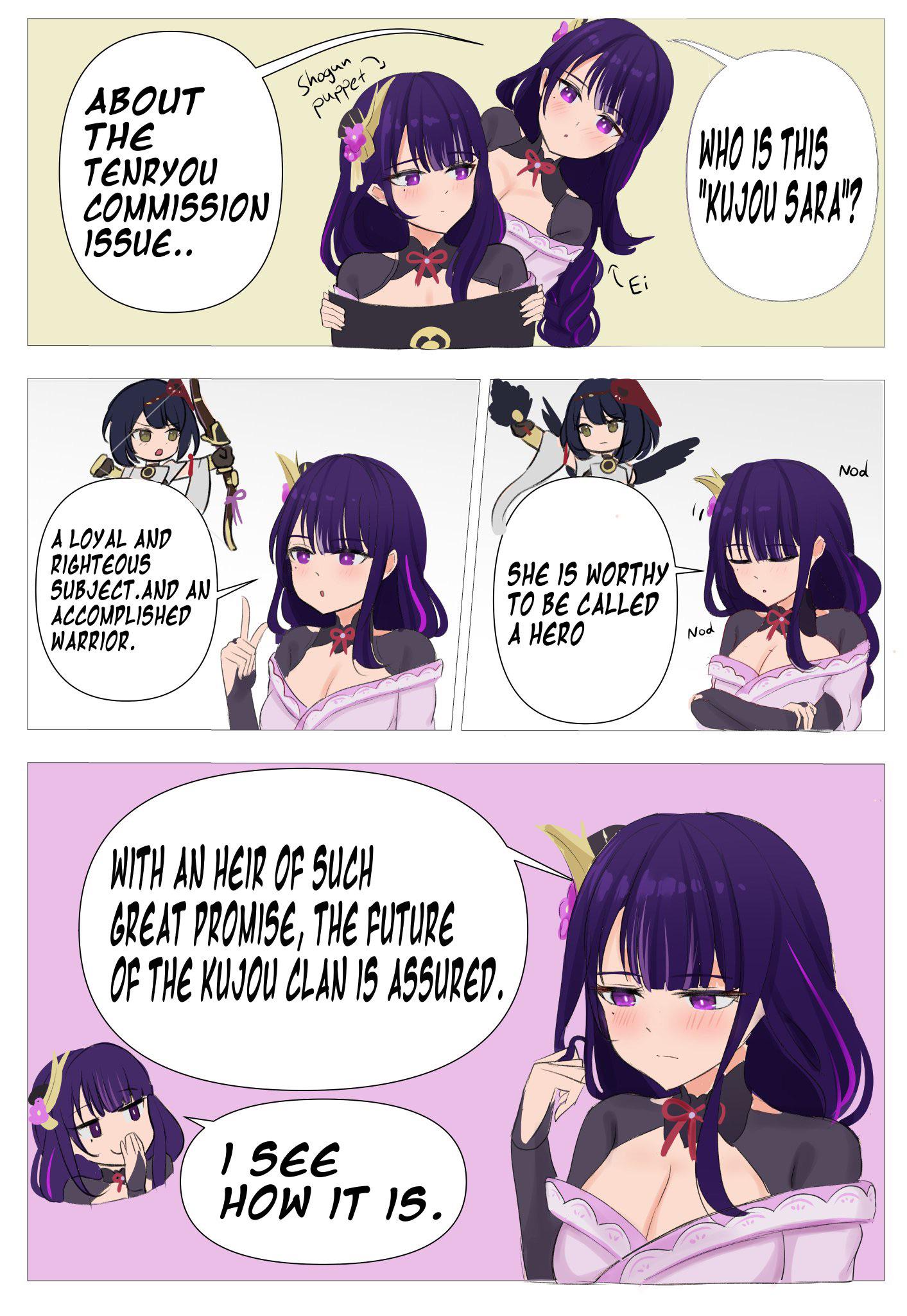 Puppet is a little too fond of her birb Genshin_Impact