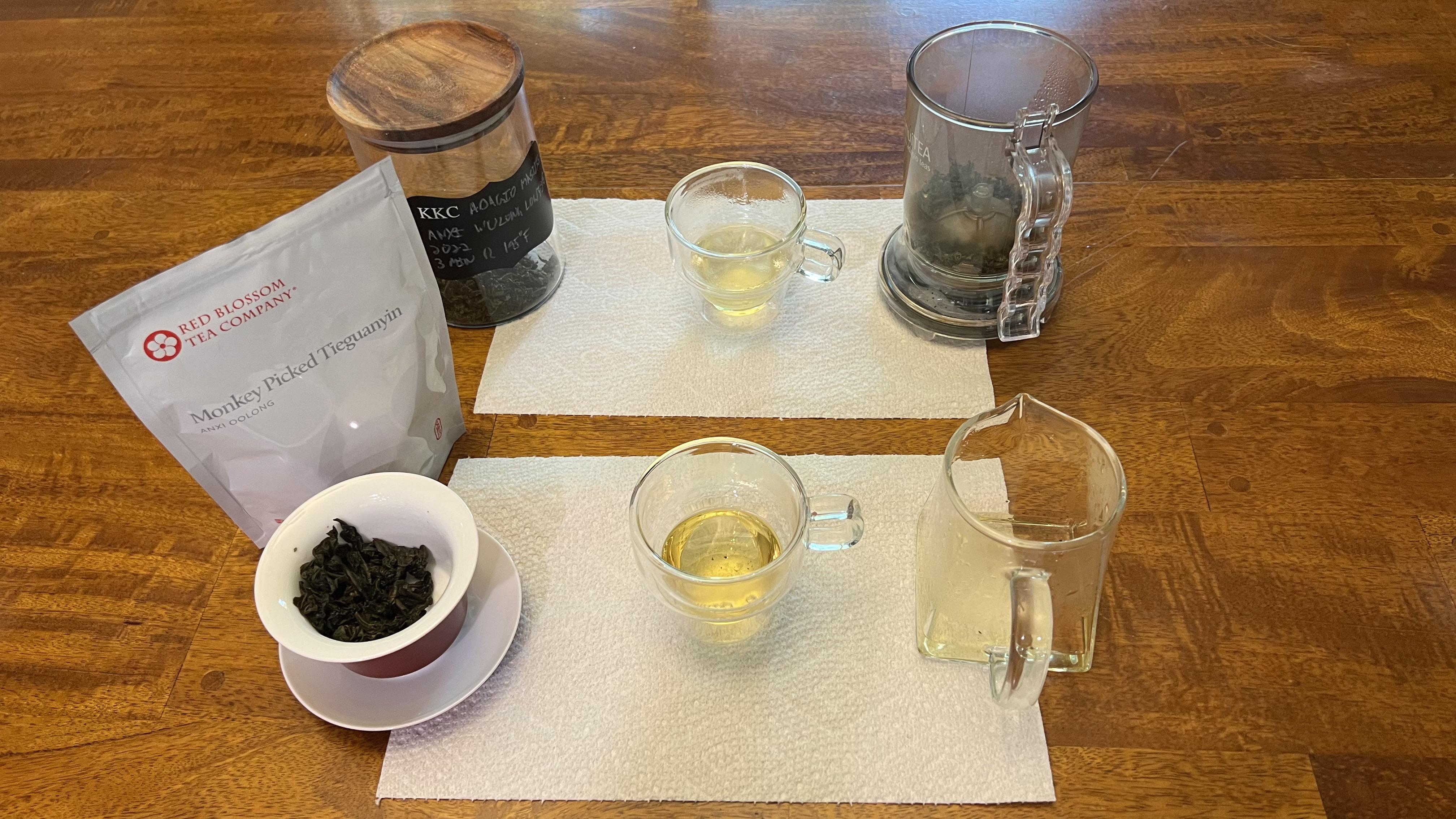 20230909 Gong Fu session with Adagio Anxi Wulong Low Fire Spring 2022