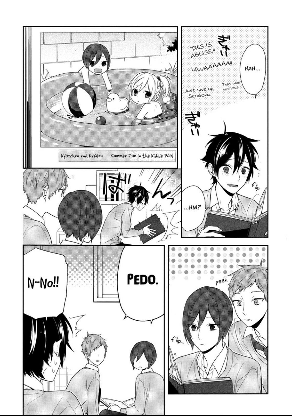 Daily dose of random Horimiya manga panels until the anime finishes
