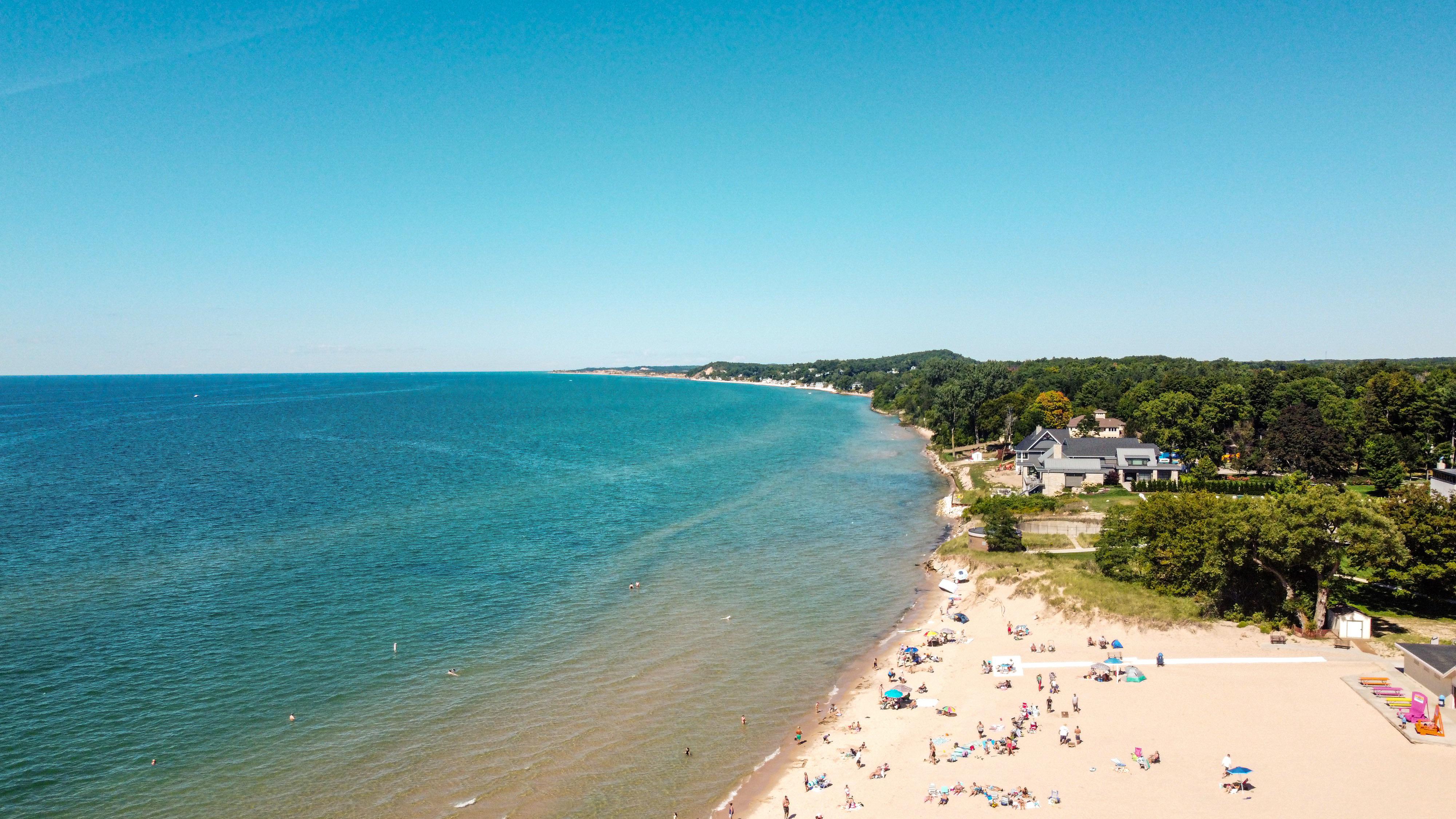 Shot at the beach in Ludington MI r/djimavicmini