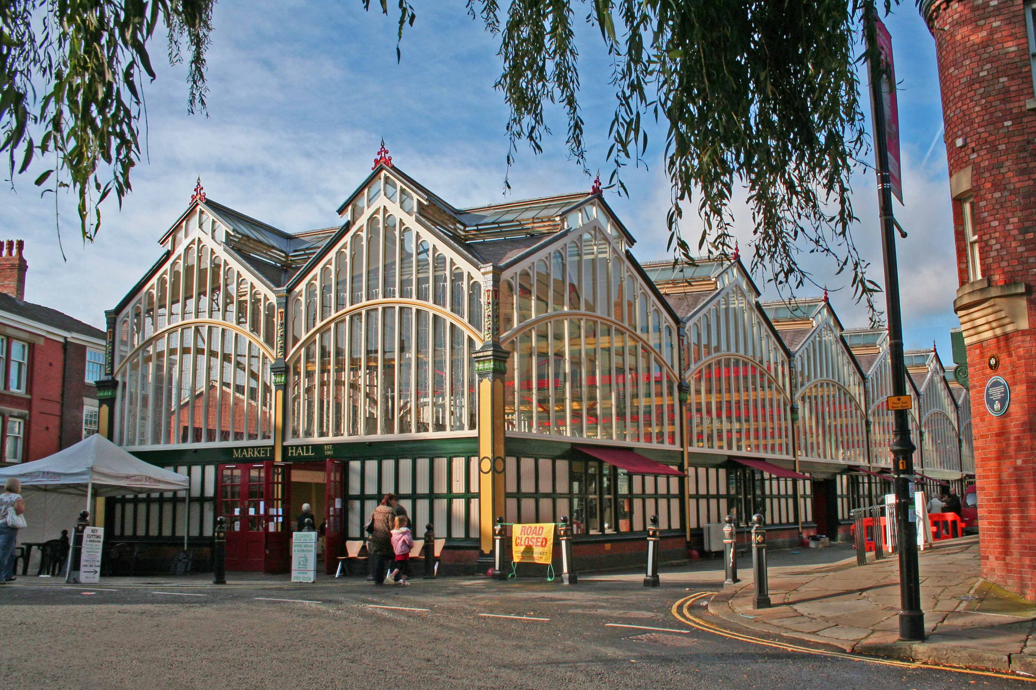 The Market Hall in Stockport, UK. Built in 1861. Now this is how you do