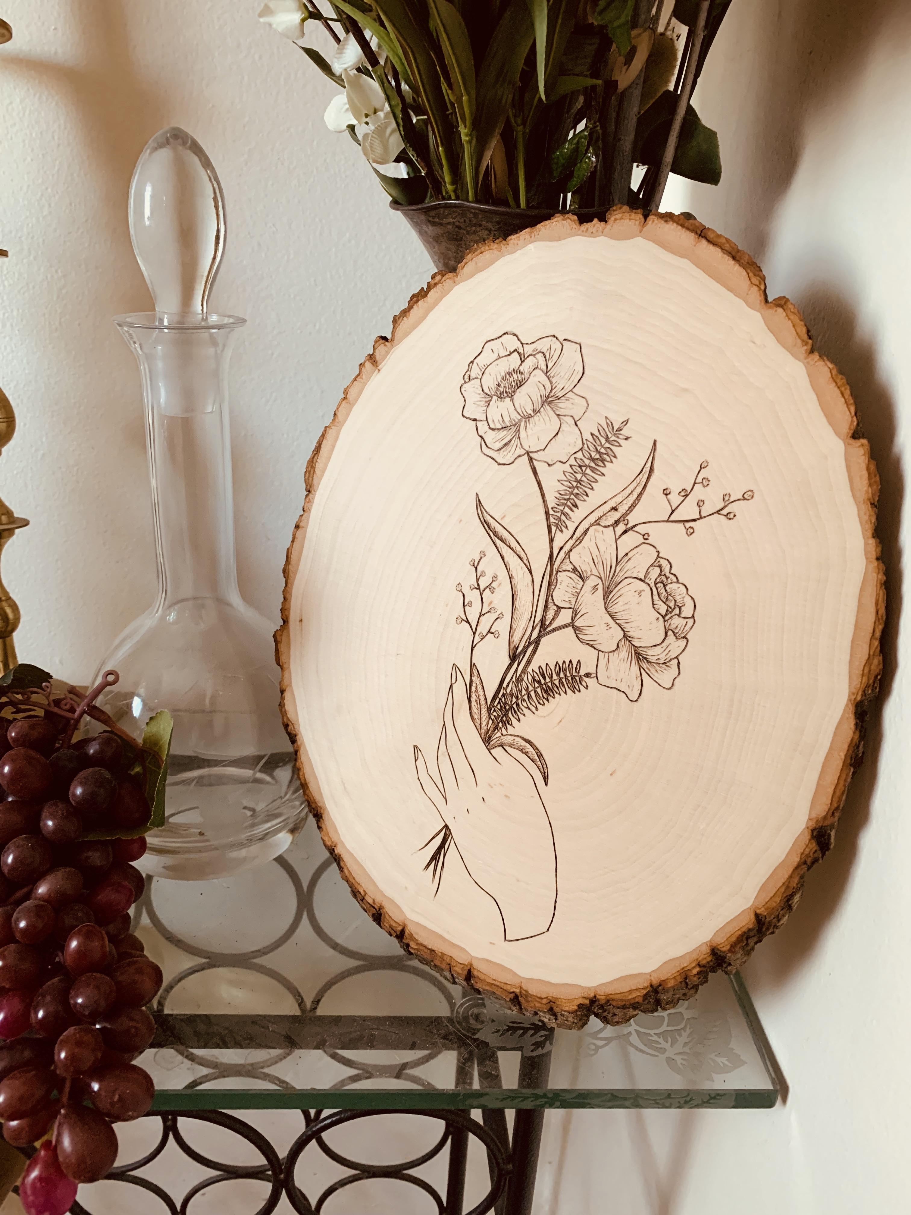 I made a bouquet of flowers that won’t die in time for Valentine’s Day