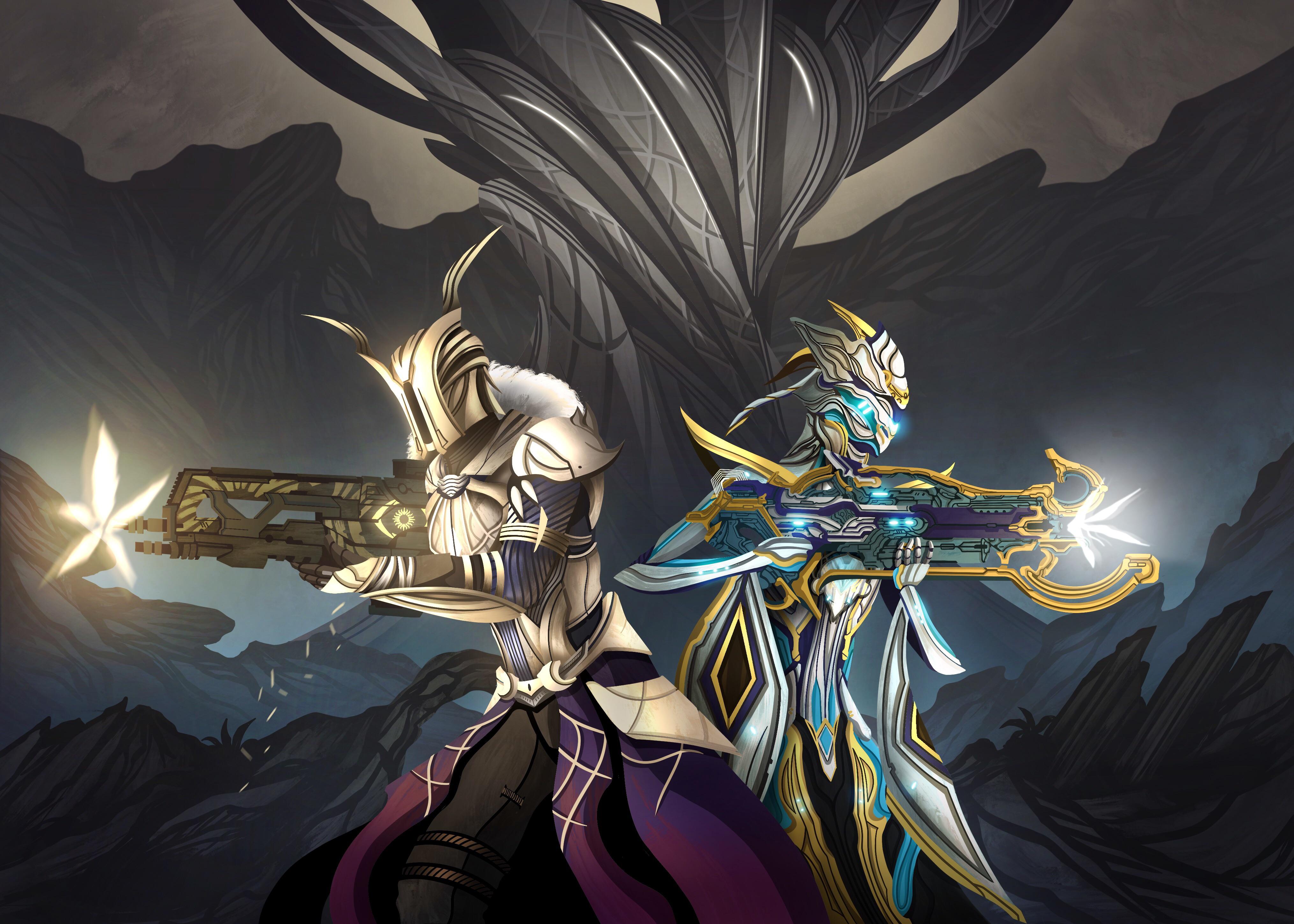 from a tenno to our guardian friends, good luck in your fight against