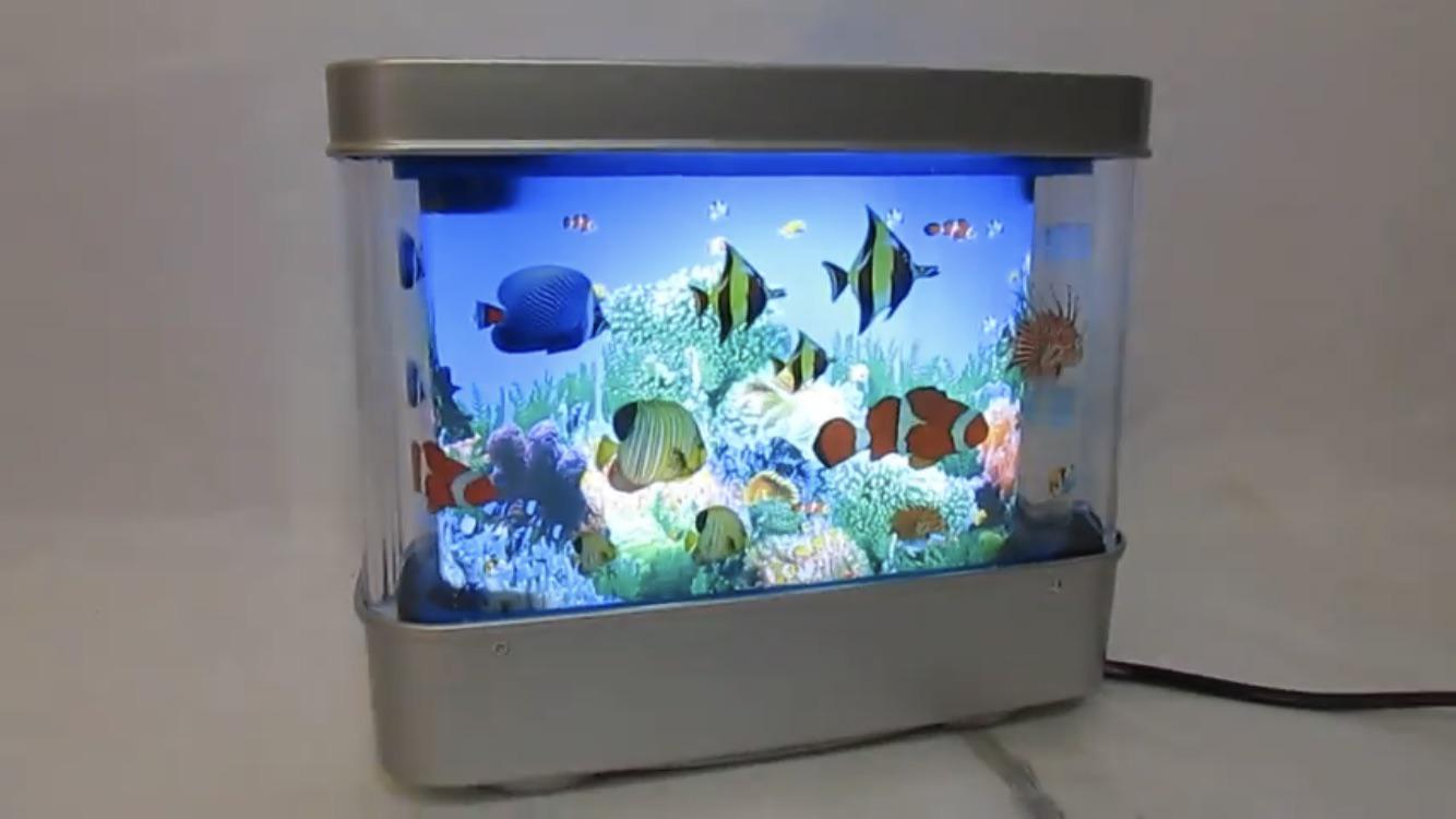 This Artificial Fish Aquarium/Lamp. r/nostalgia
