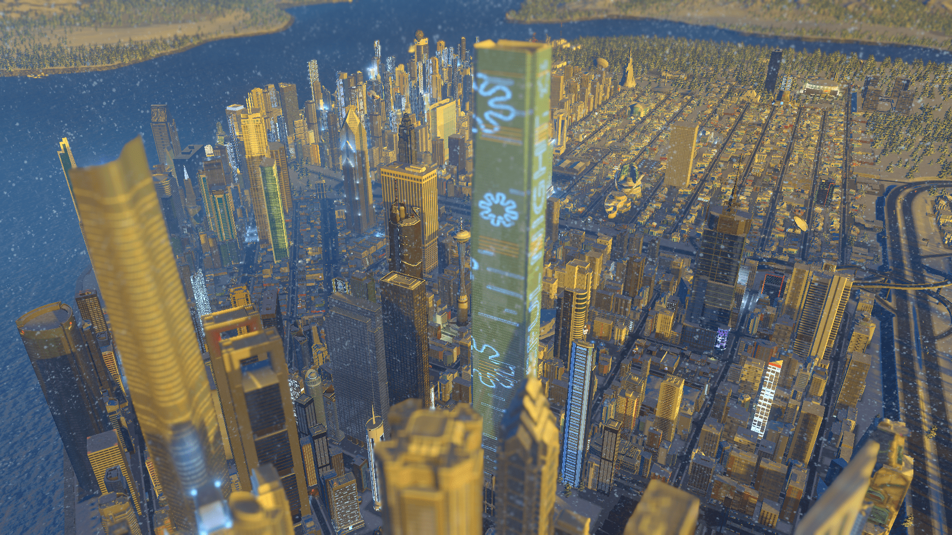 When Im Far From Some Buildings Their Textures Are Blurry But When I Come  Closer It Becomes Clear, How To Fix This So Its Always Clear? All Of My  Graphics Are High. :