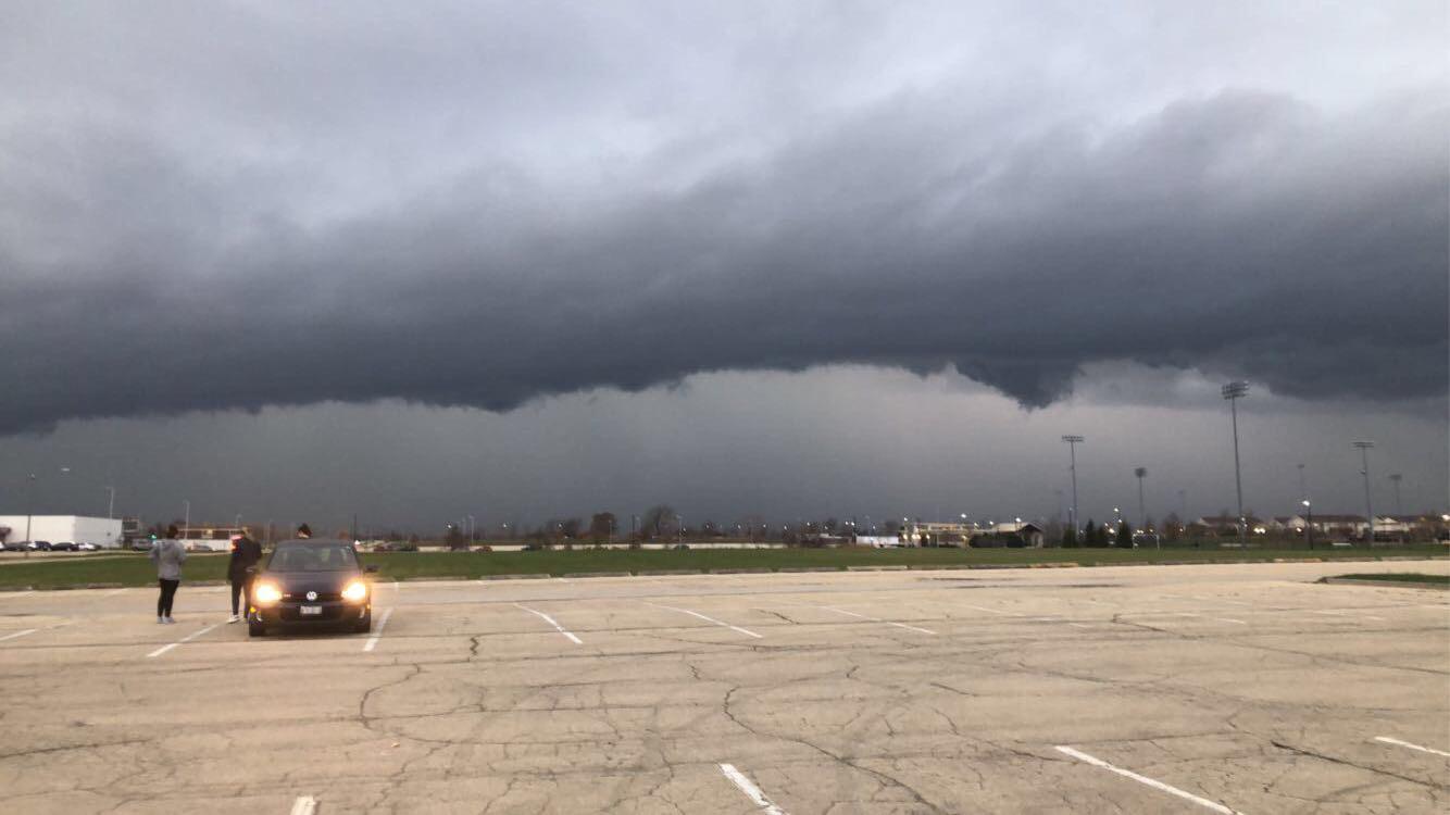 11/10/20 Storm that move through northern Illinois. Location DeKalb IL