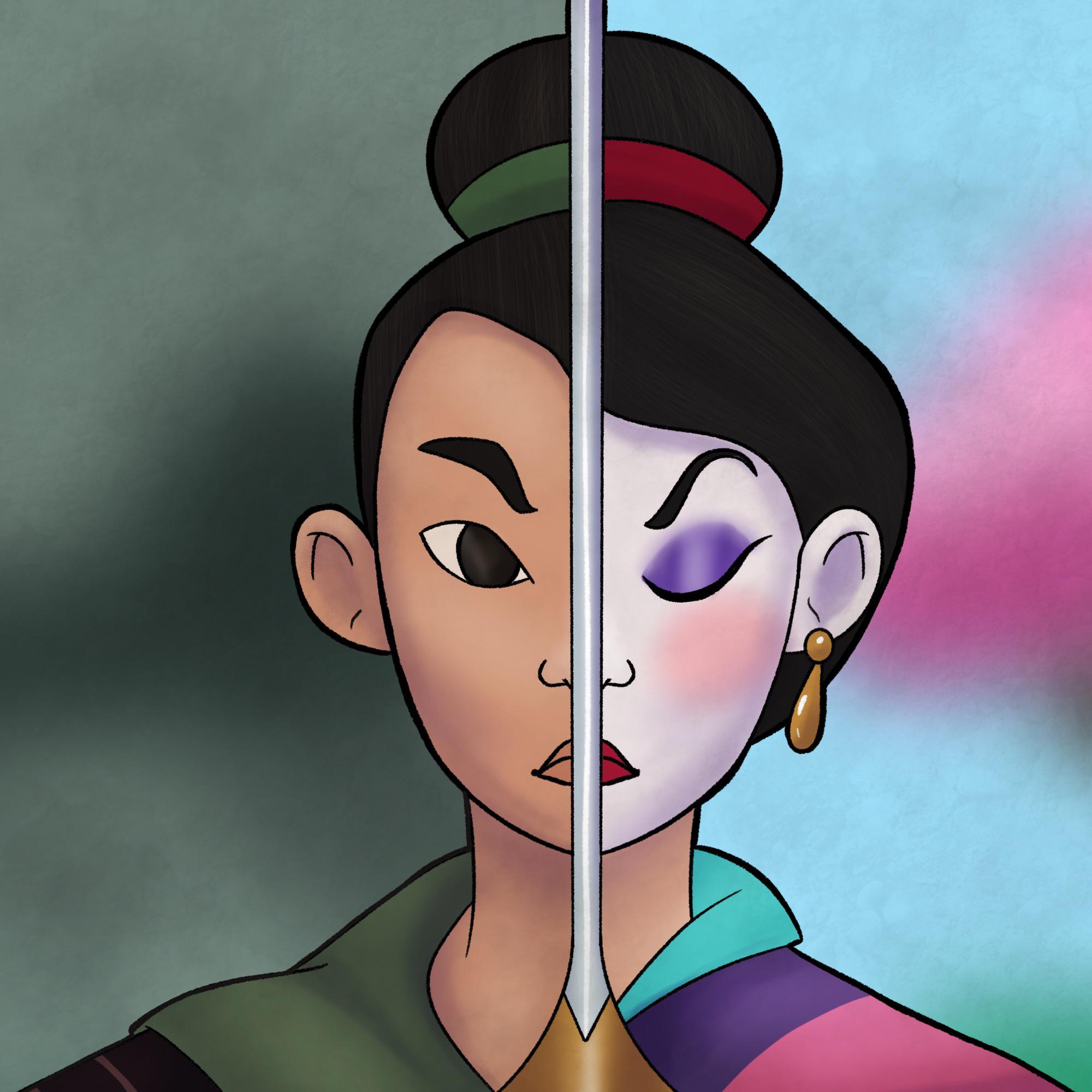Mulan Drawing