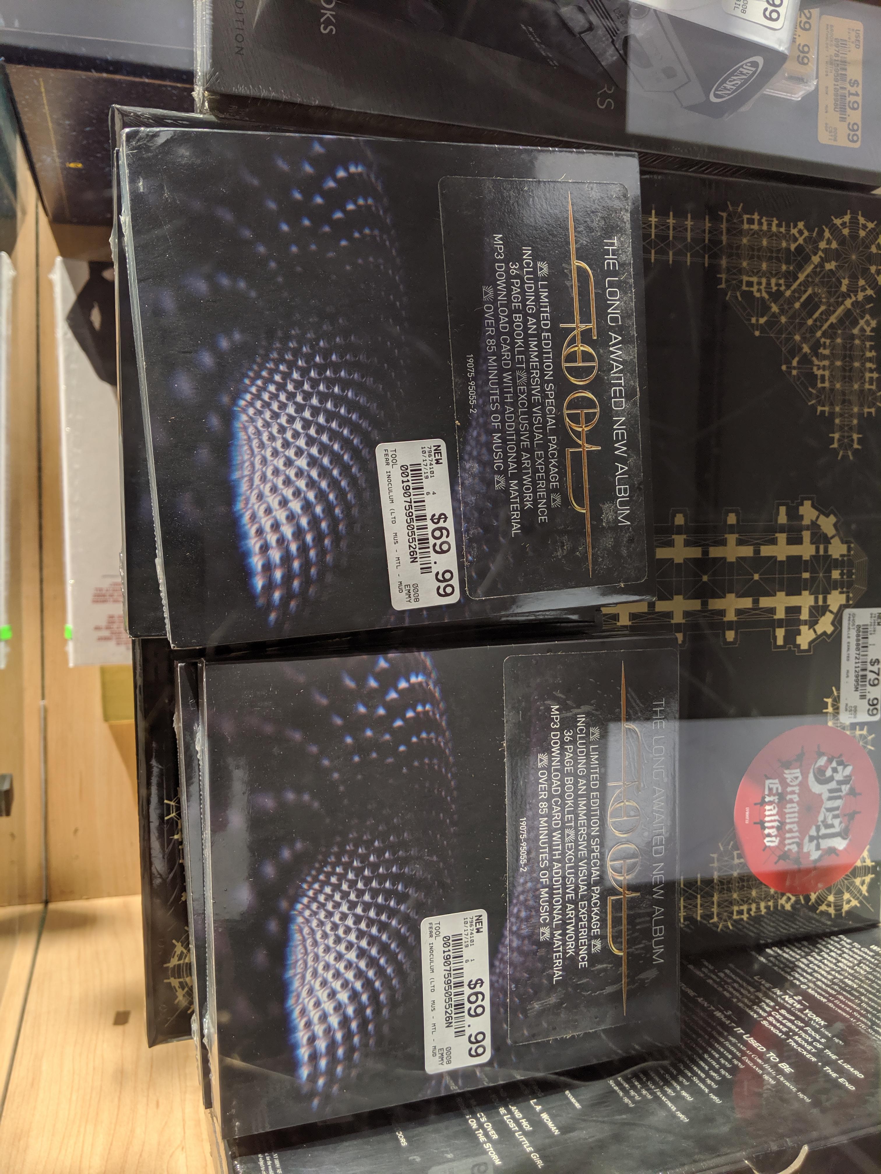 Stock of new album (6 in total) in Tulsa OK at Vintage Stock on 41st