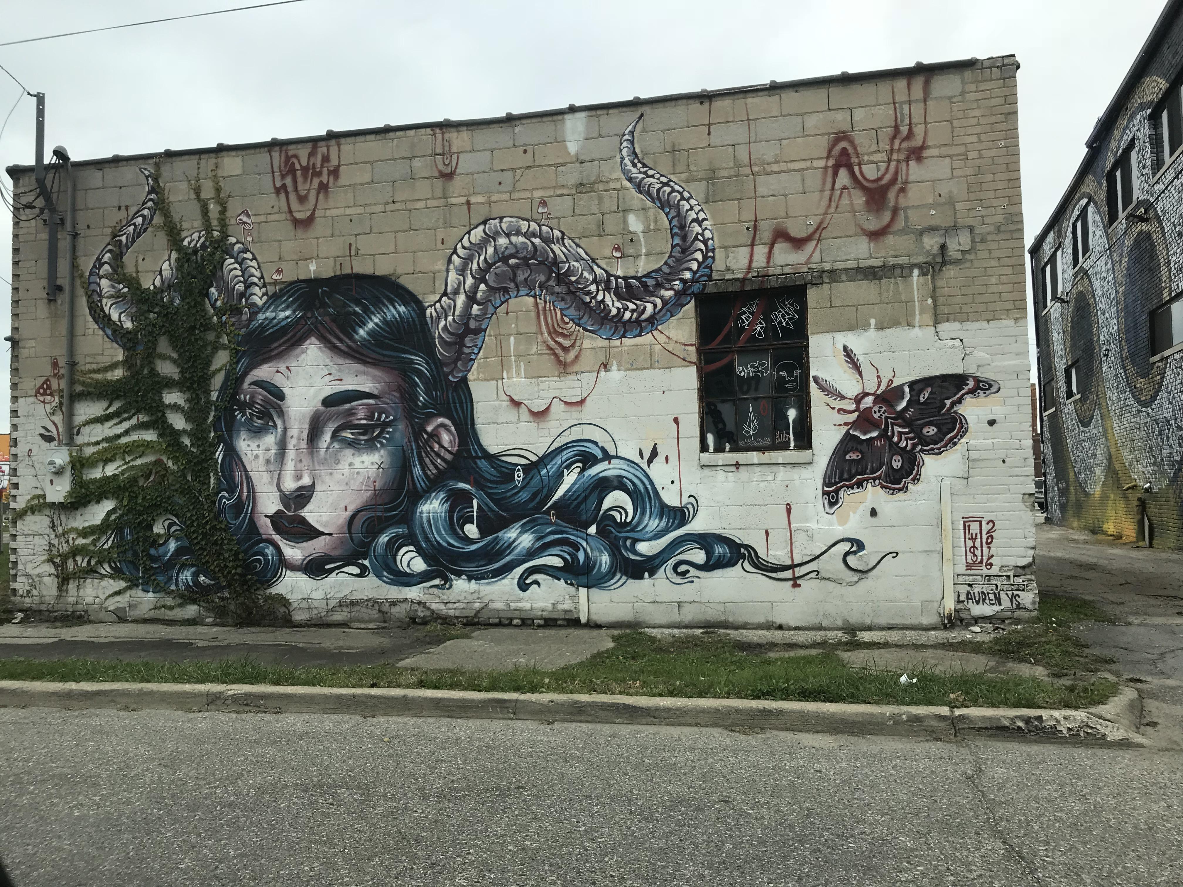 Detroit street art r/Detroit