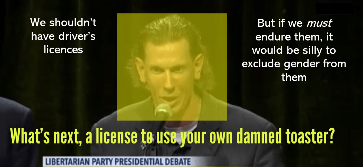 Lib Right Gets Confused... "But We're Just Trolling"