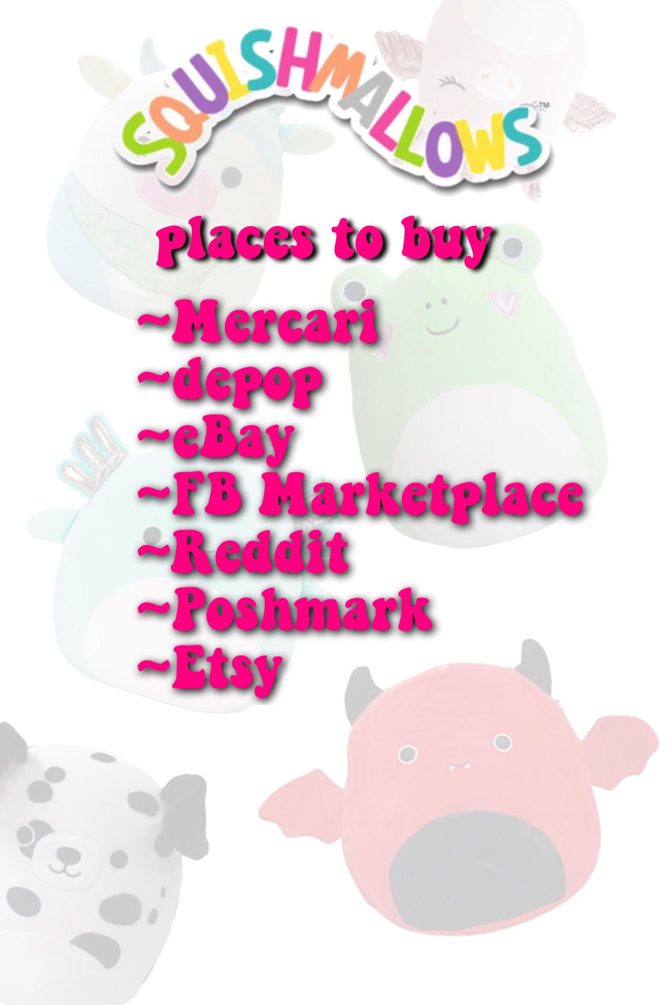 Hey all! I wanted to make a list of all the places you can find