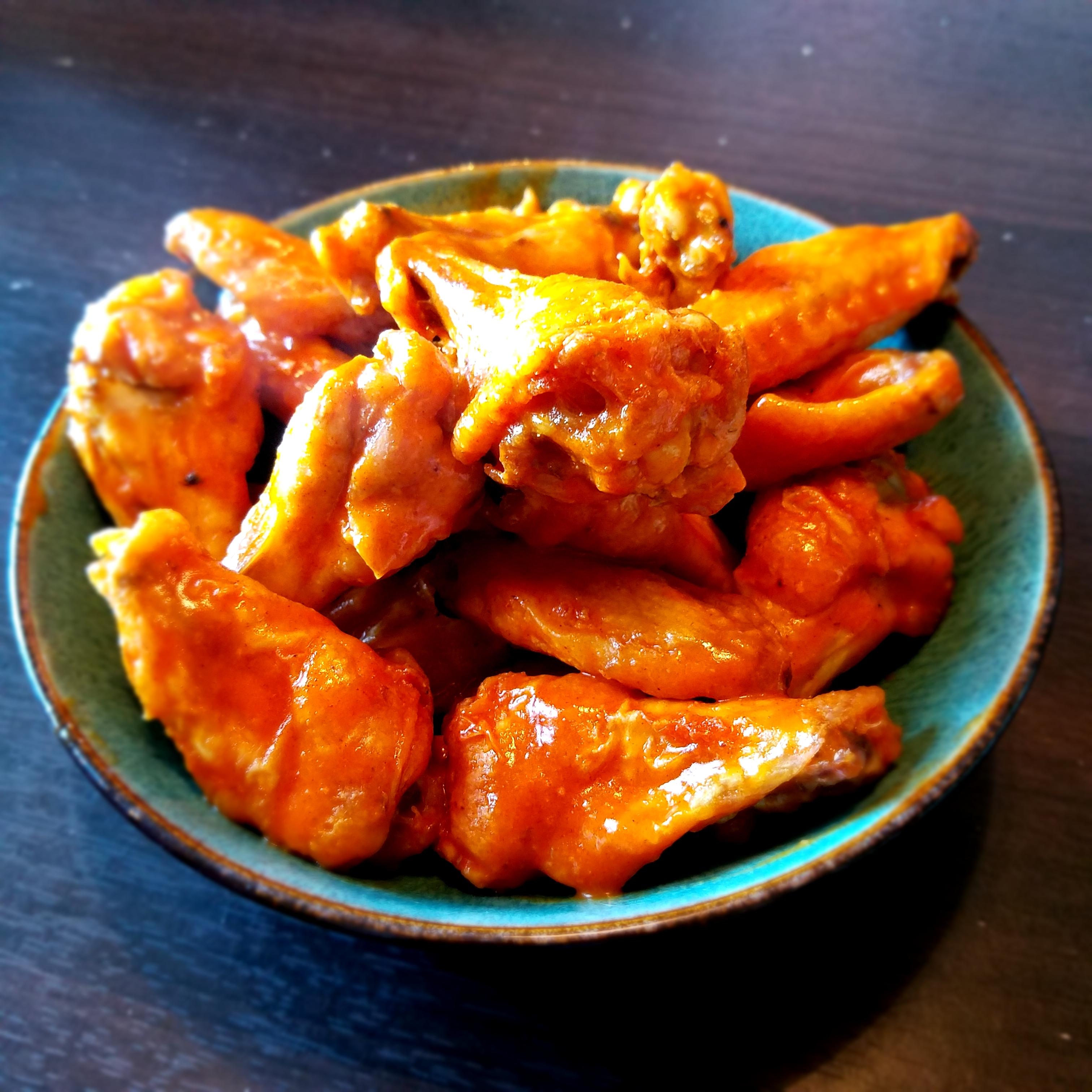 [Homemade] Baked Buffalo Wings r/food