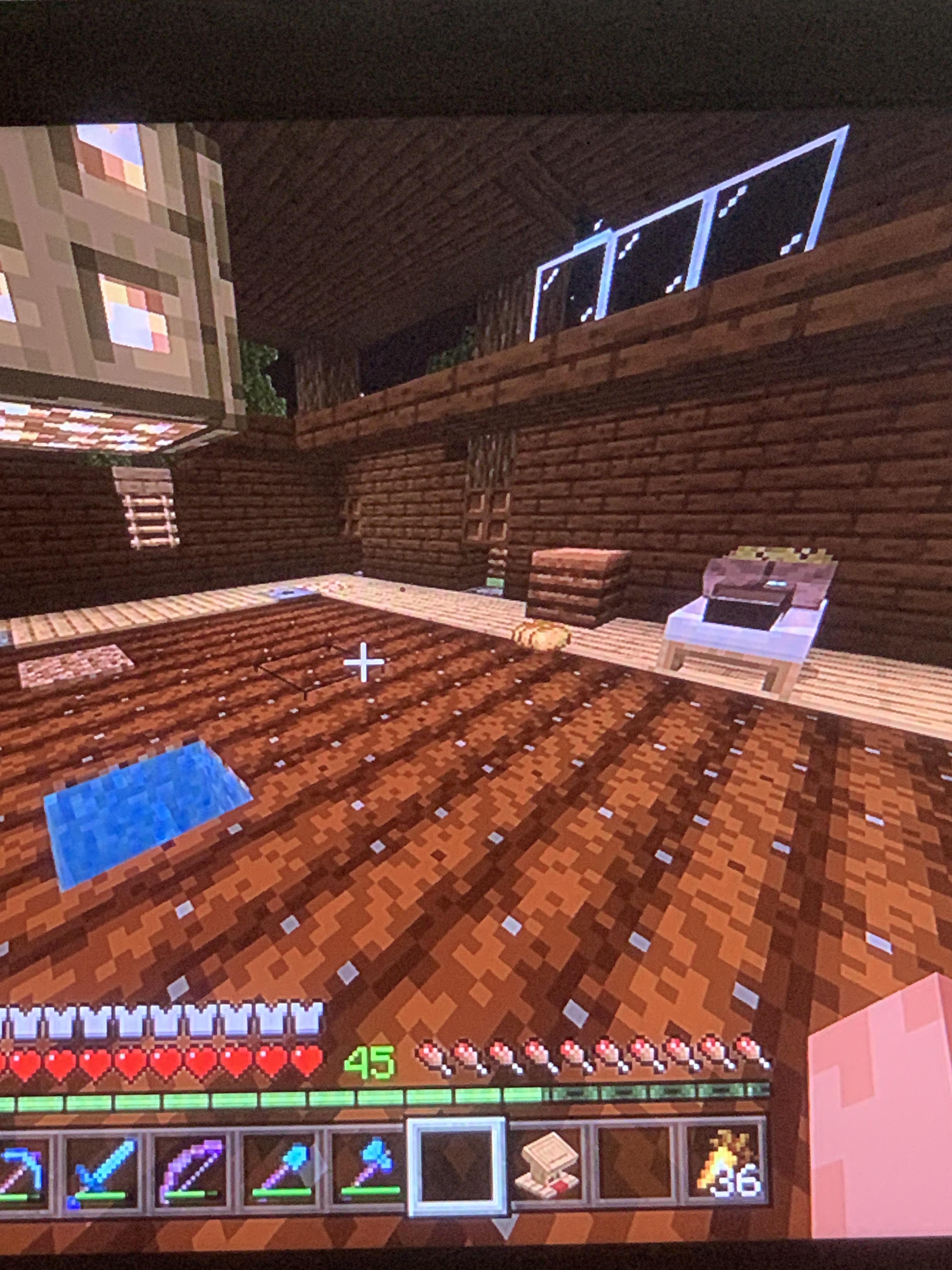 Why wont he farm anymore. r/Minecraft