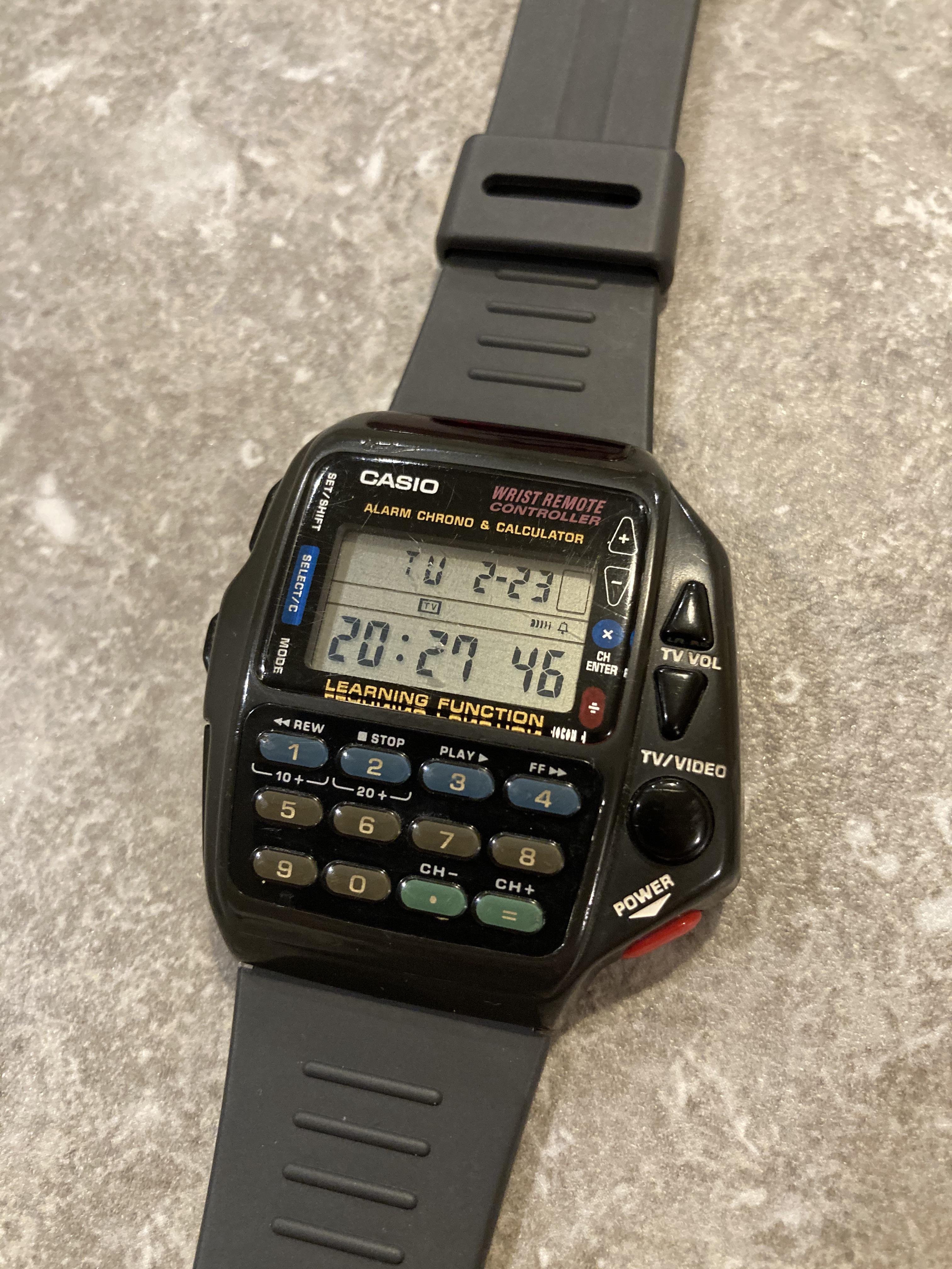 CASIO WRIST REMOTE CONTROLLER 腕時計