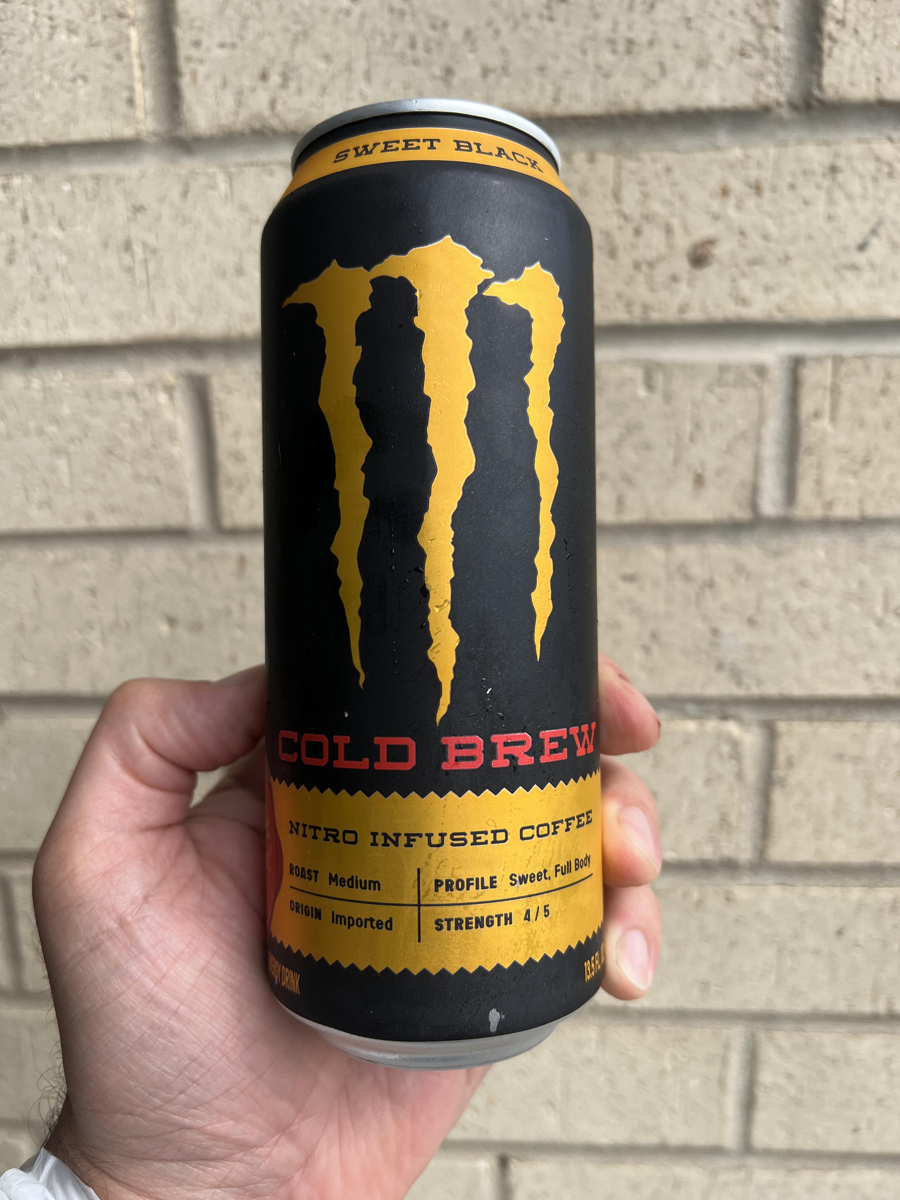Nitro Cold Brew first time seeing this, real good monsterenergy