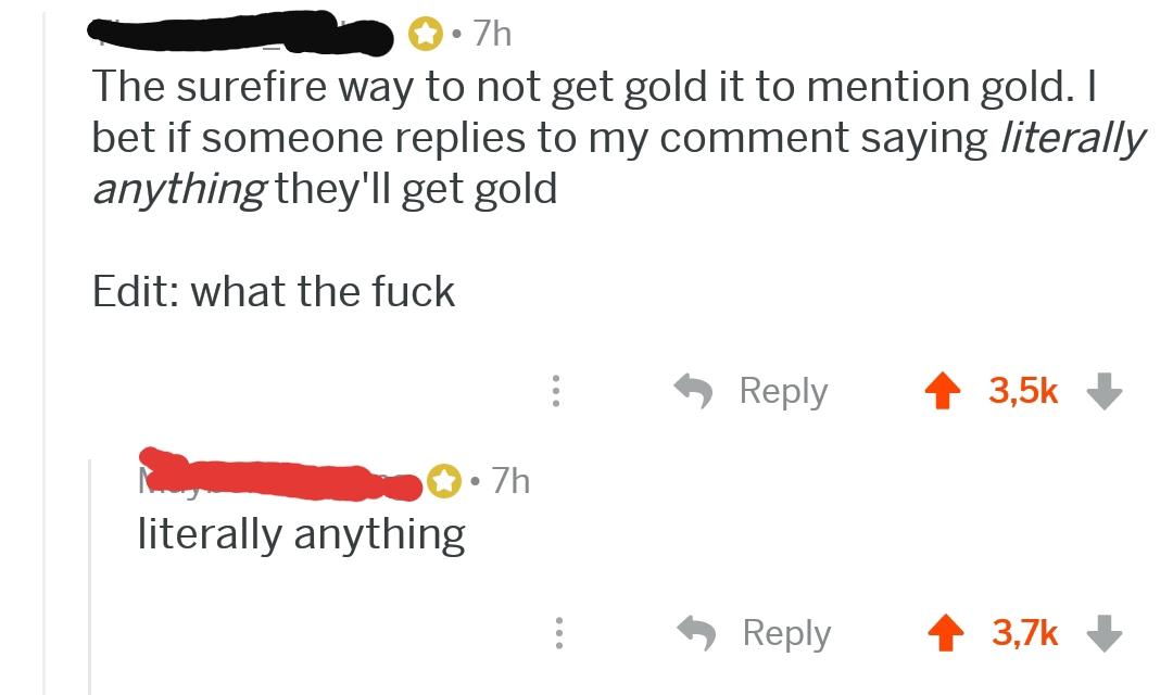 To explain how to get gold therewasanattempt