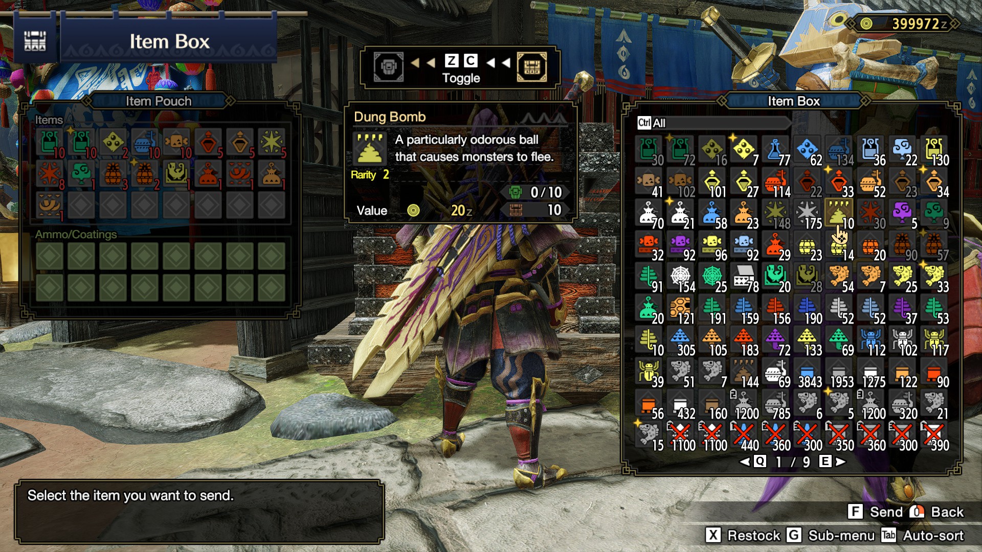 If you ever feel useless, remember that Dung Bomb exist in Monster