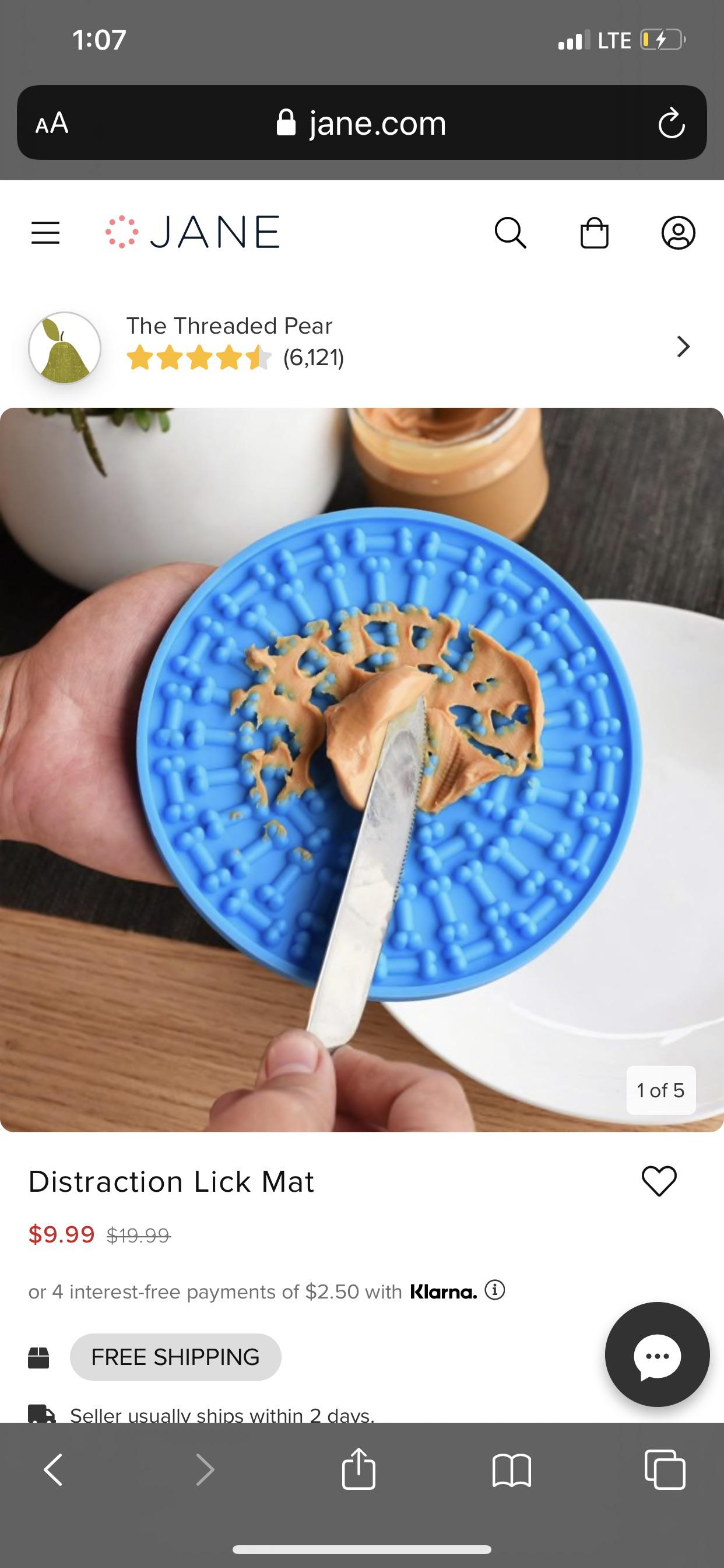 I’ve seen “lick mats” for dogs and cats everywhere, what are some