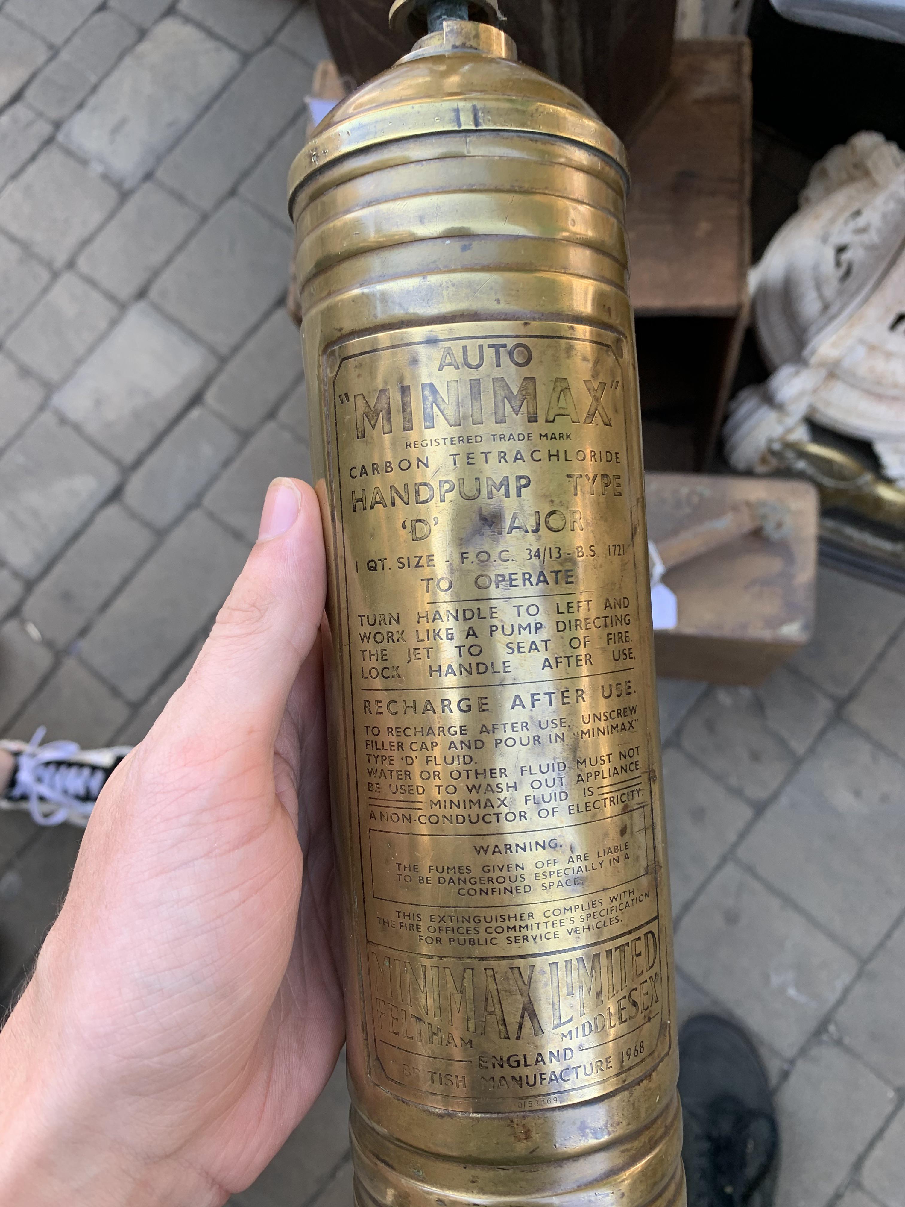 Found at a yard sale in Winchester, England r/ExplosionsAndFire