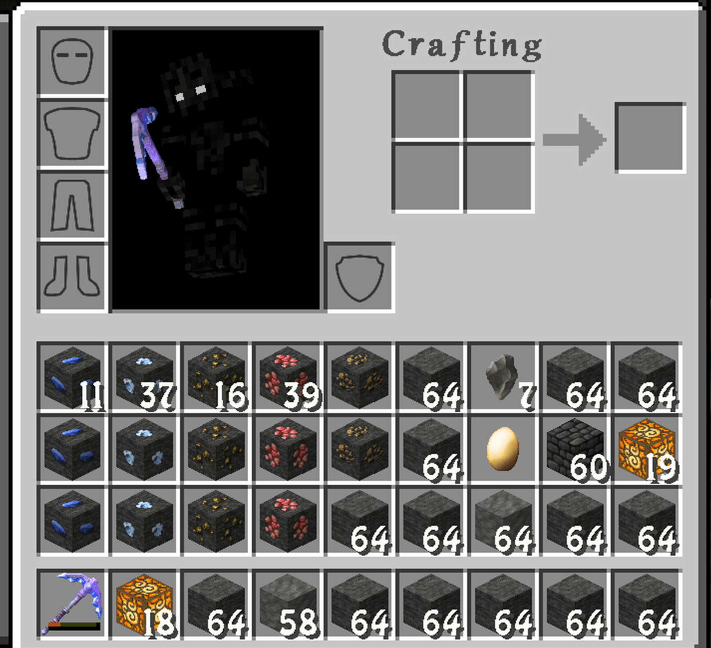 So I have all these ore blocks what are your guys's guesses I have a Max Level Fortune diamond