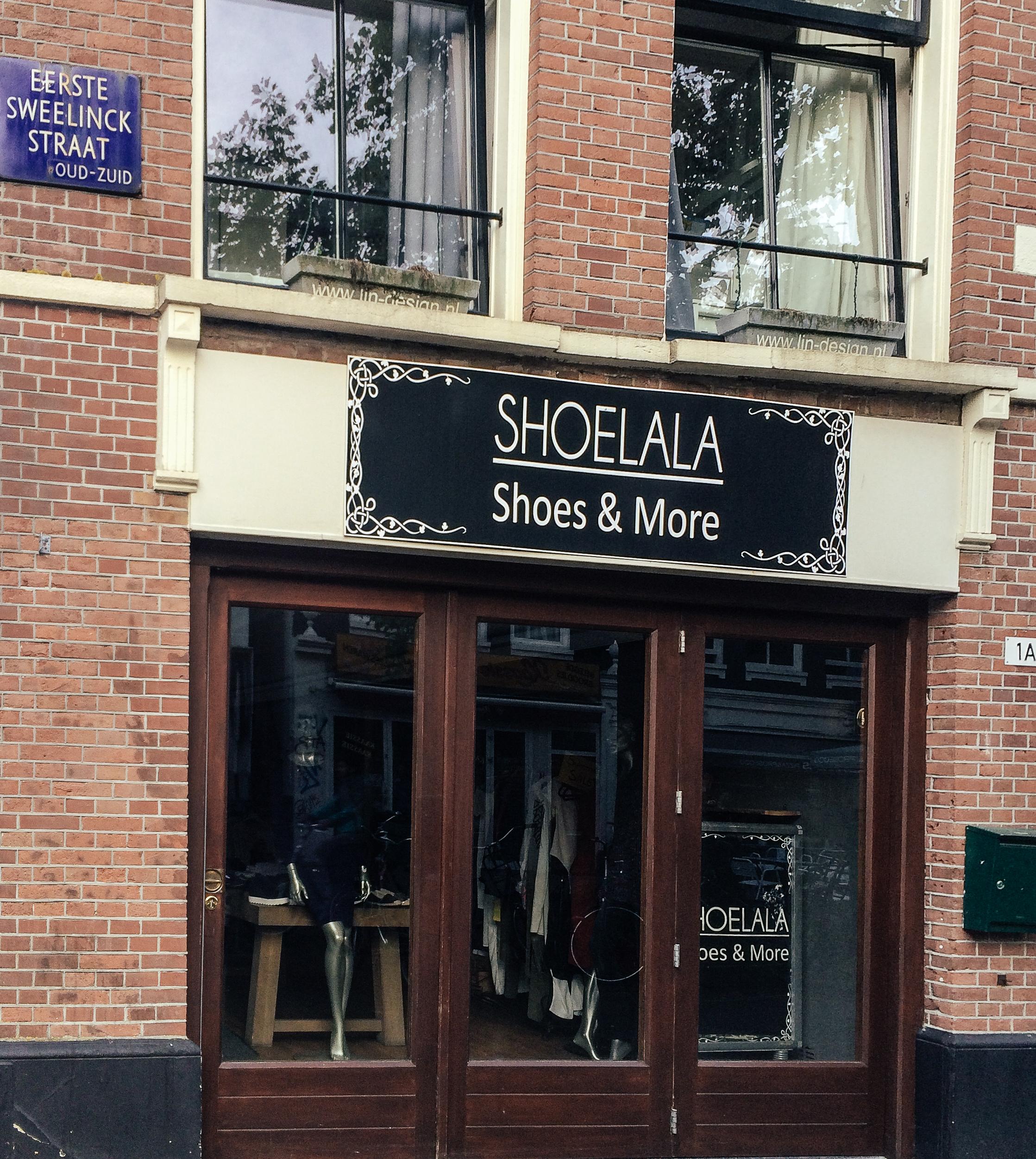 A shoe store in Amsterdam for the special occasions in a man's life