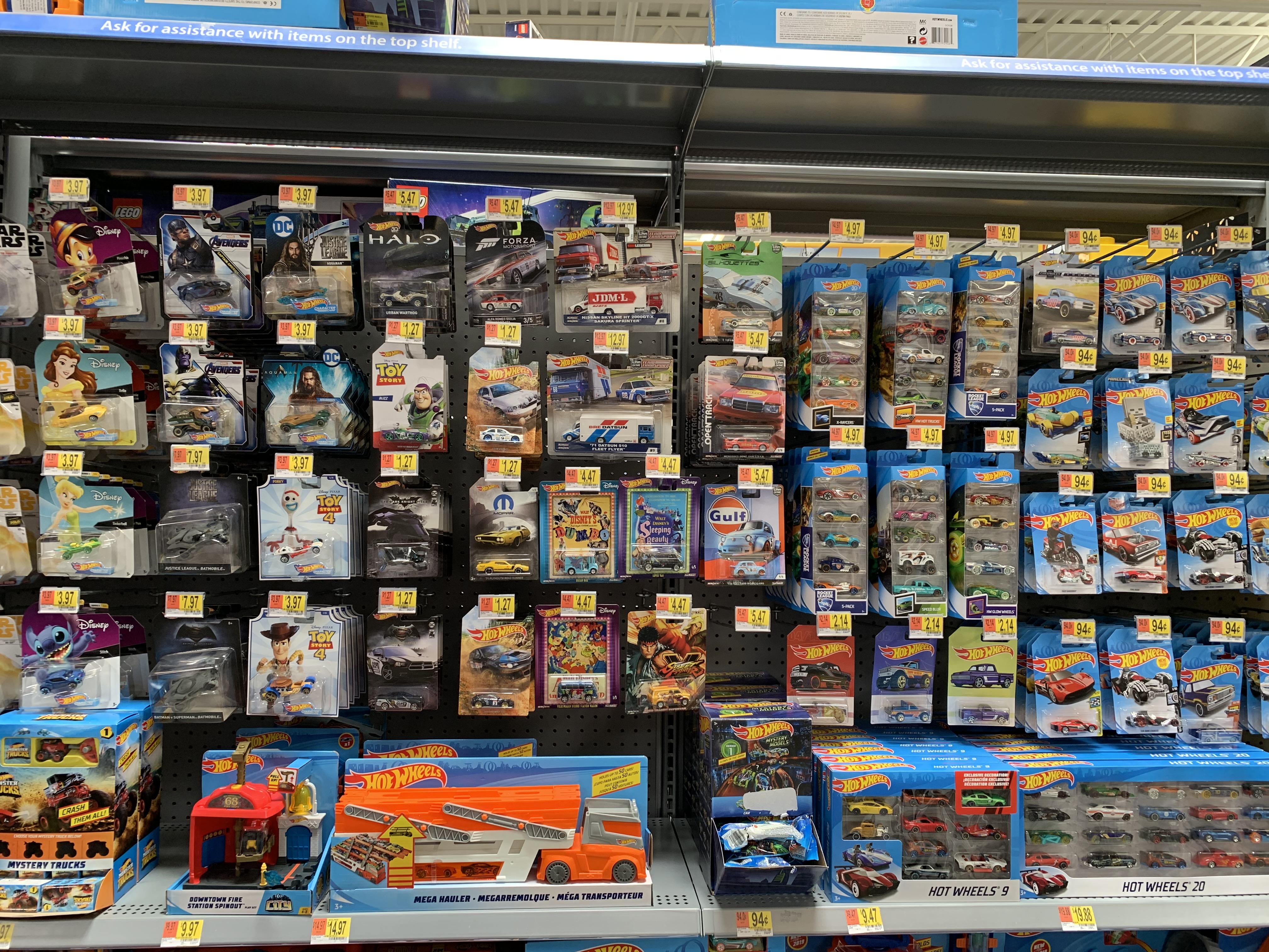 Only time hotwheels isle will look this good r/walmart