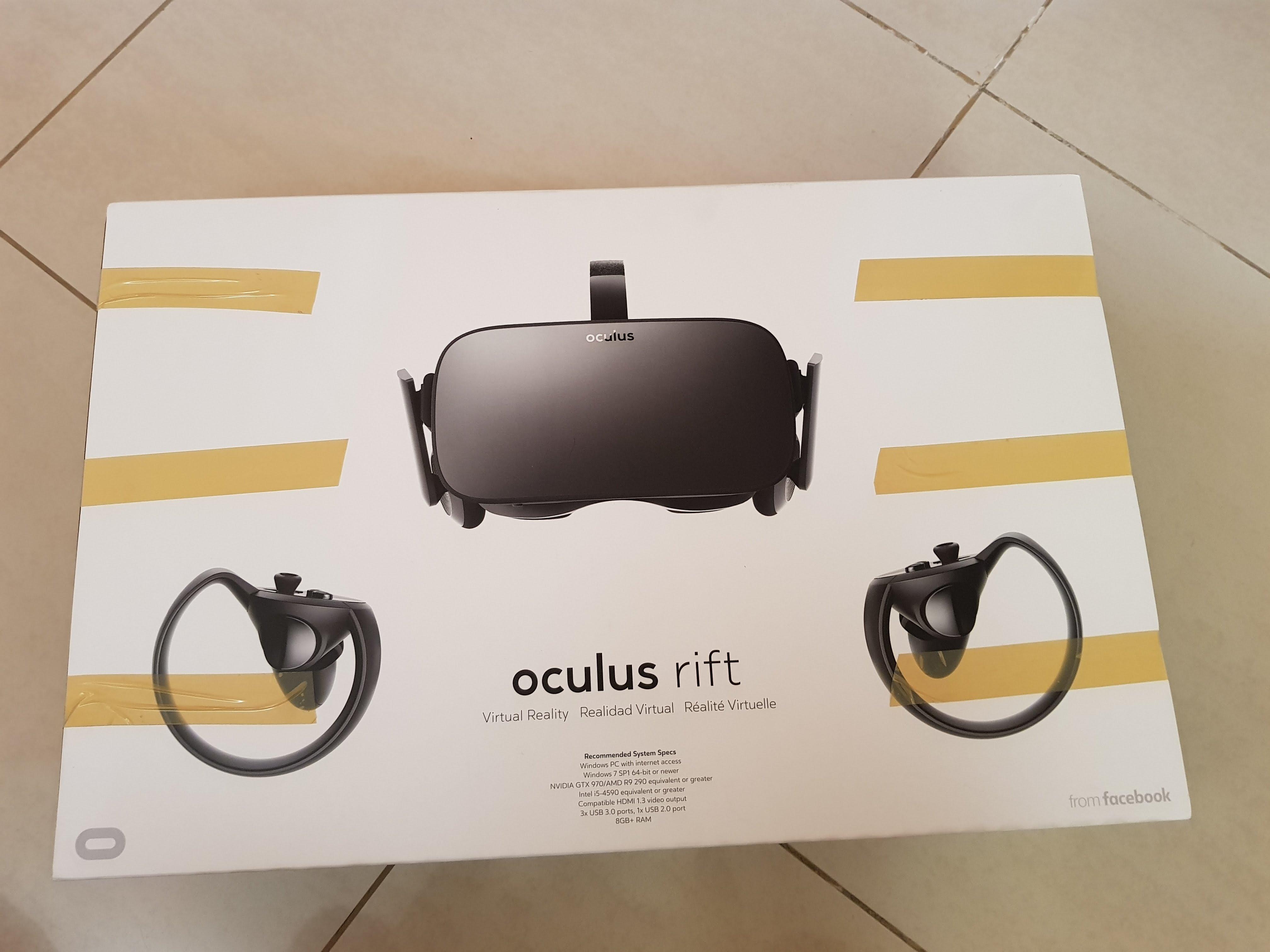 Had to buy through a friend since Oculus doesnt sell in my country. Had
