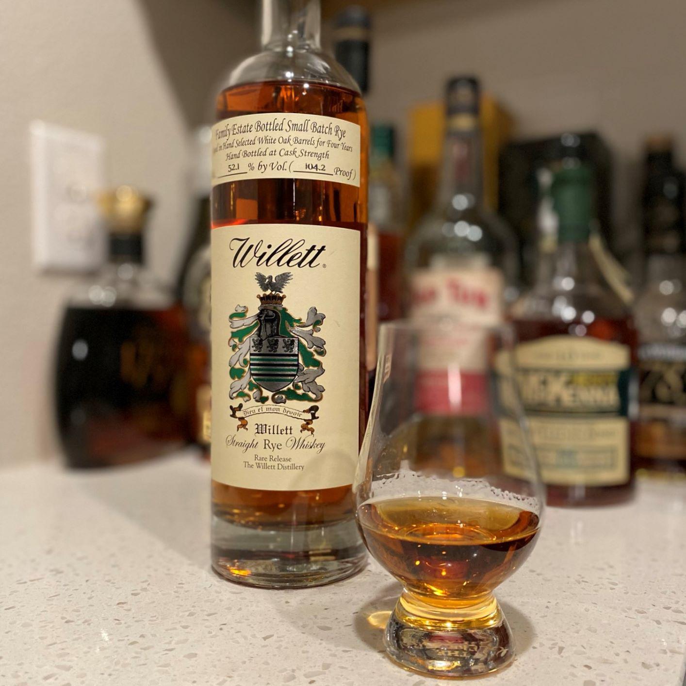 Review 011 Willett Family Estate 4 Year Rye r/bourbon