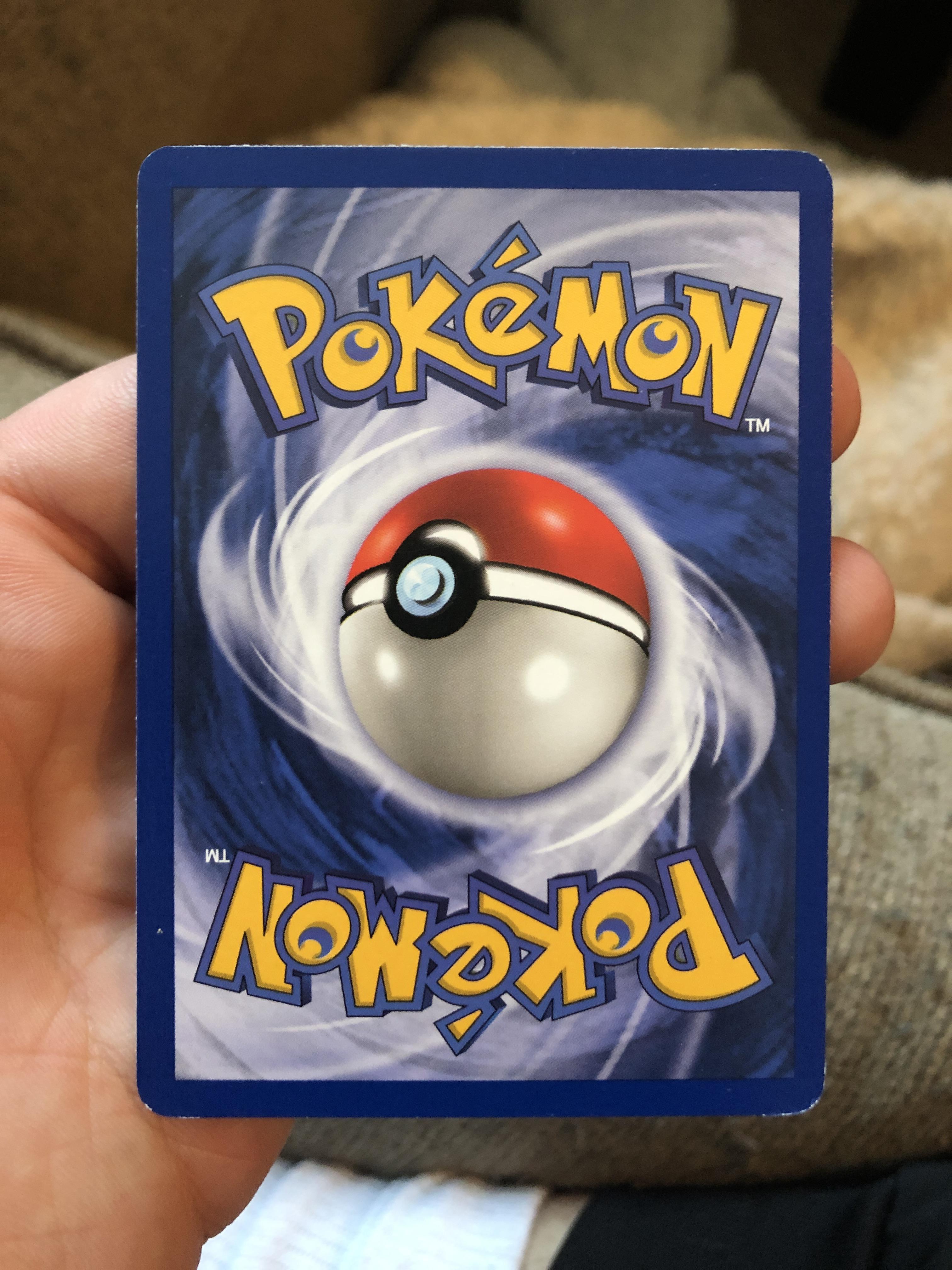 Pokemon Card Back Image Pokemon Hd Backside Of A Pokemon Card