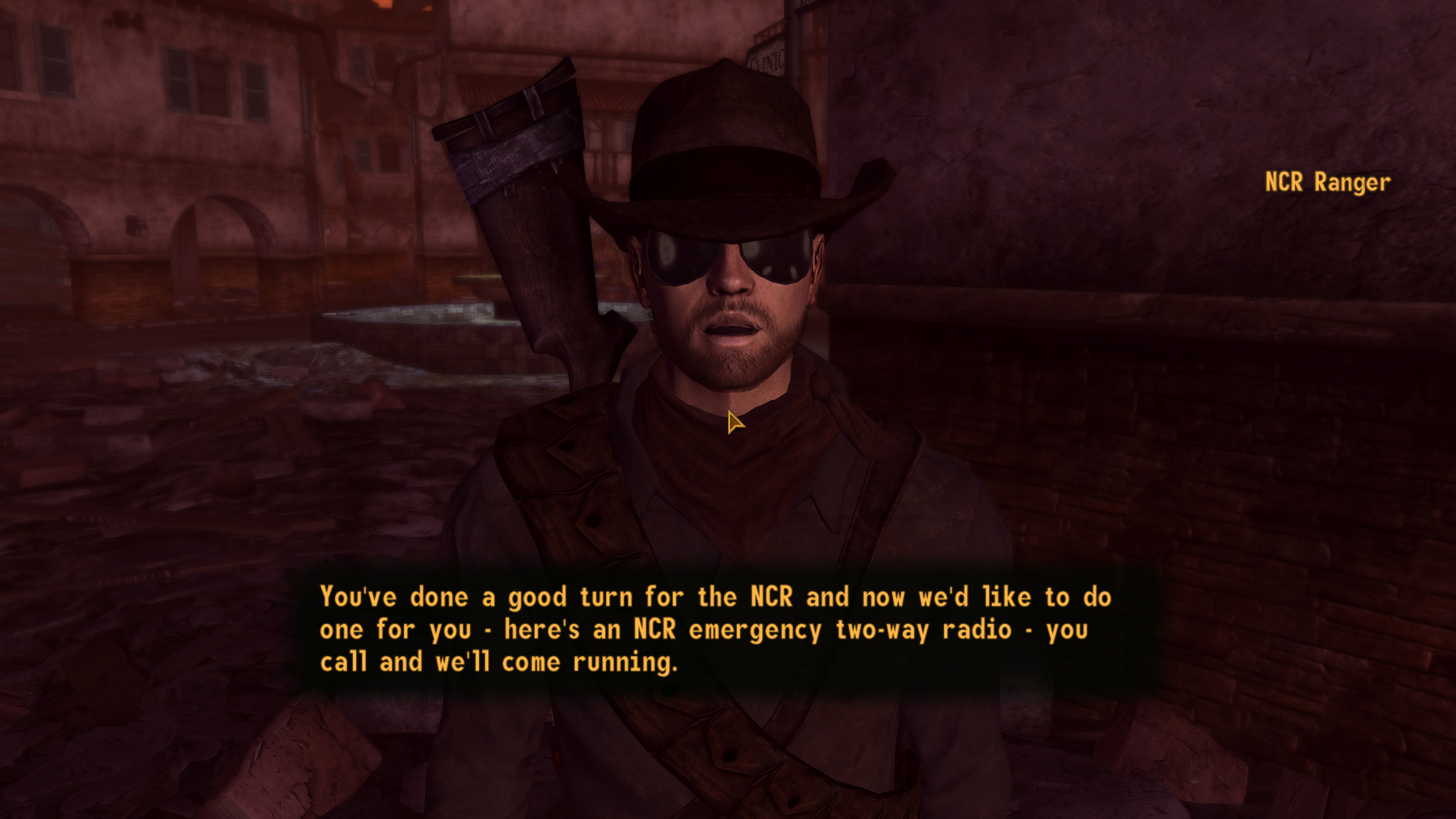 I was playing dead money, and thought this guy was part of the story