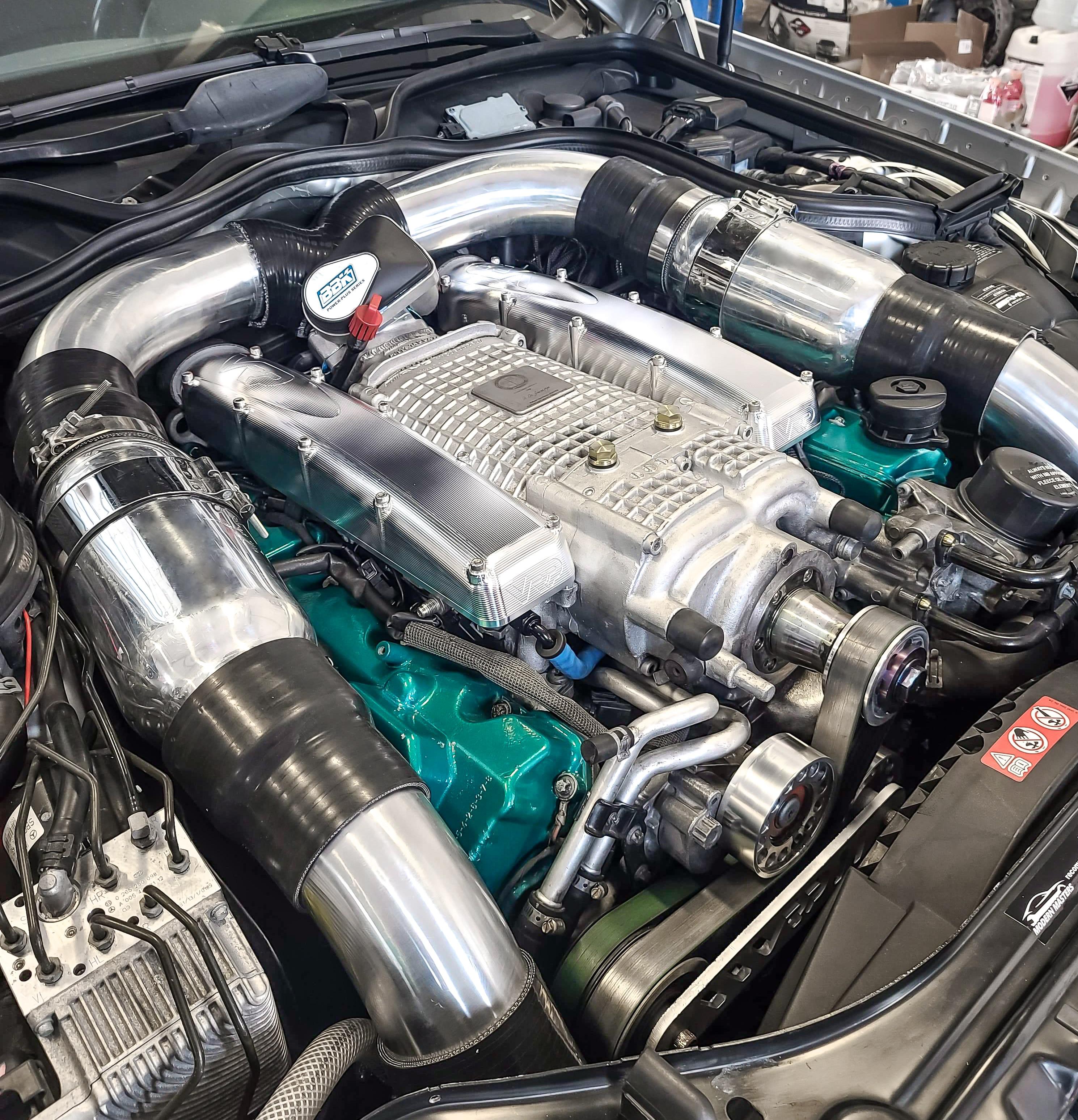 E55 With some VRP Parts and Billet Goodness. Best looking AMG engine