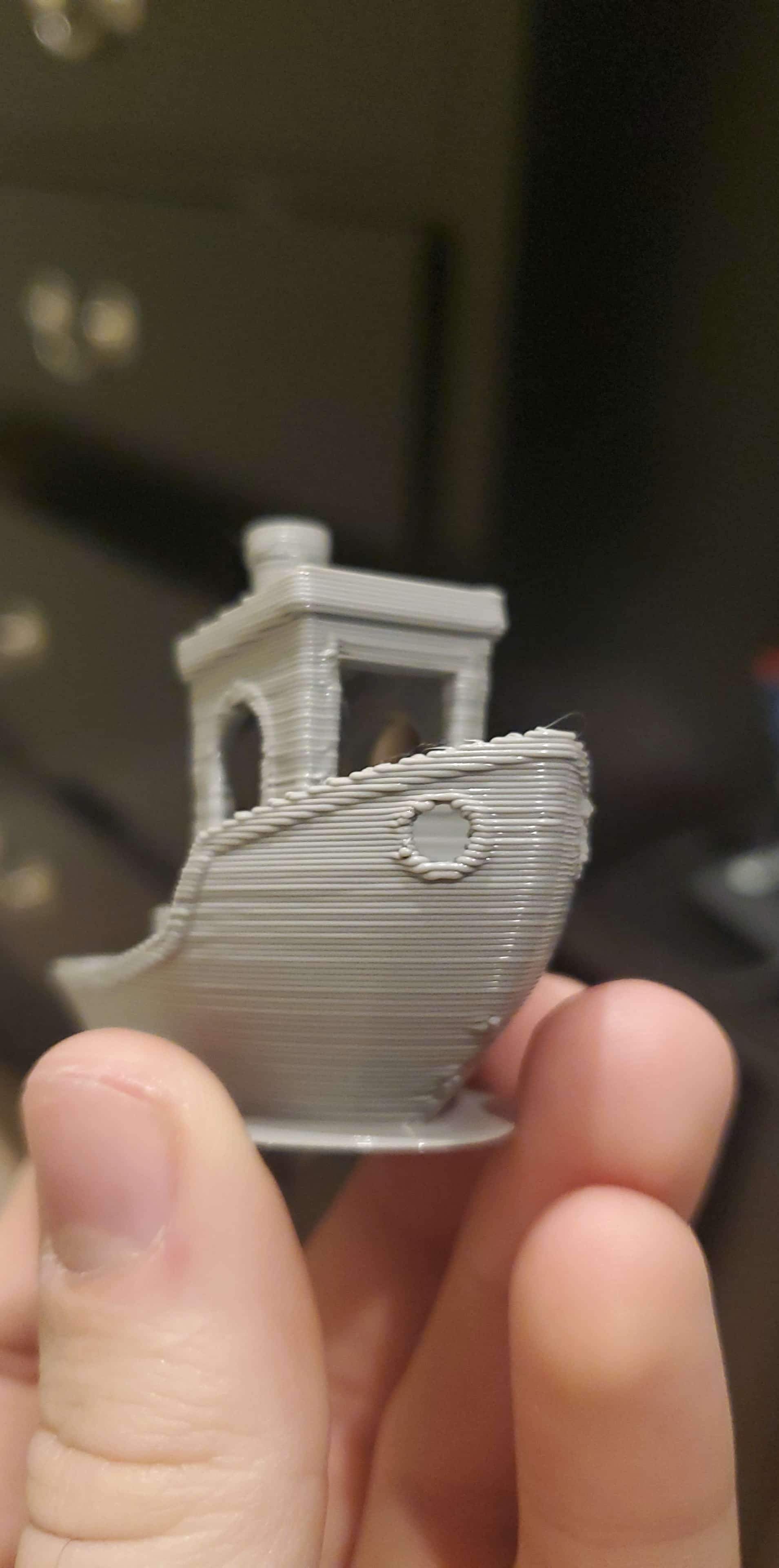 Just swapped nozzle on CR10 to .6mm and adjusted settings