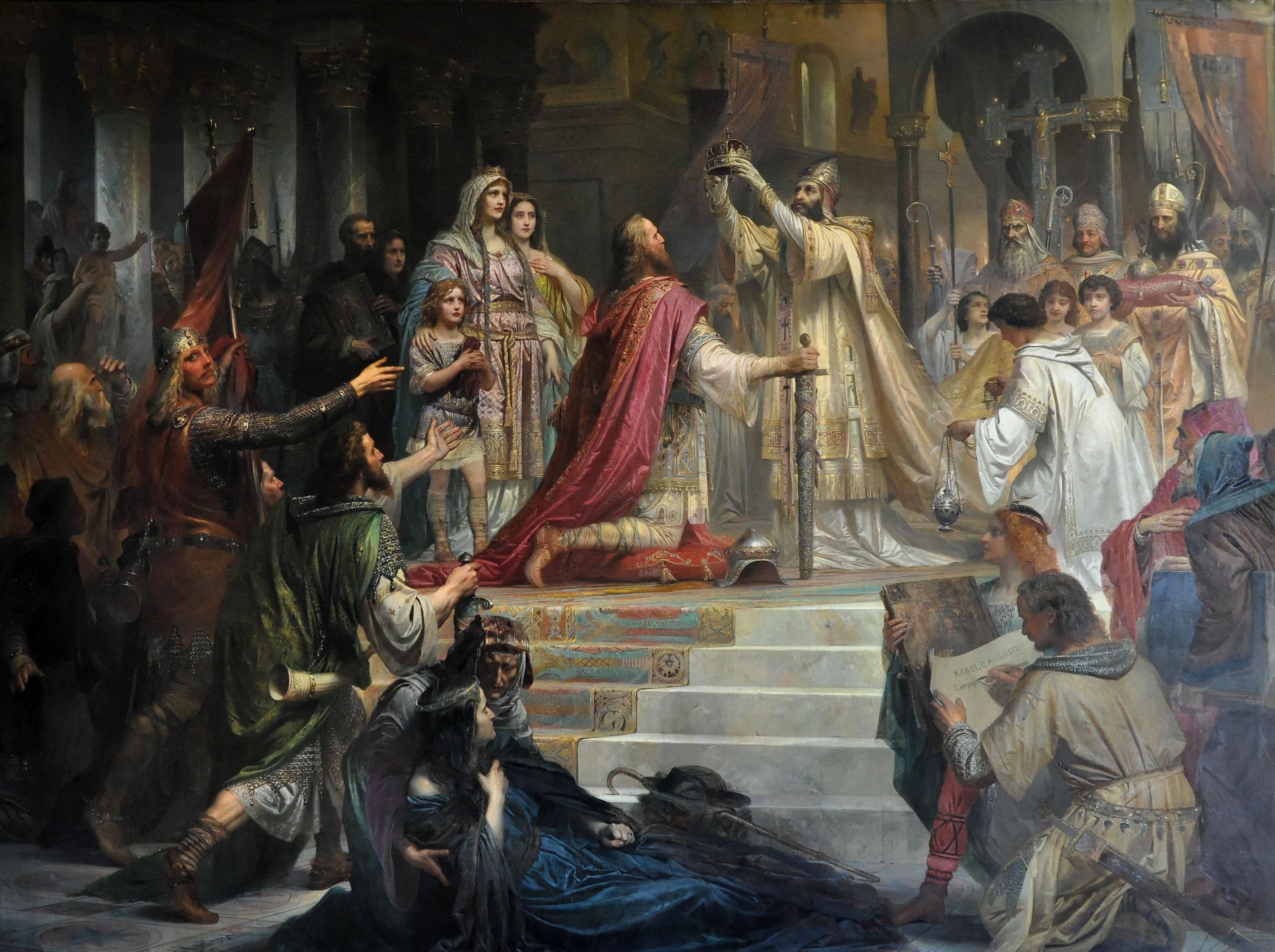 TDIH December 25, 800, The coronation of Charlemagne as Holy Roman