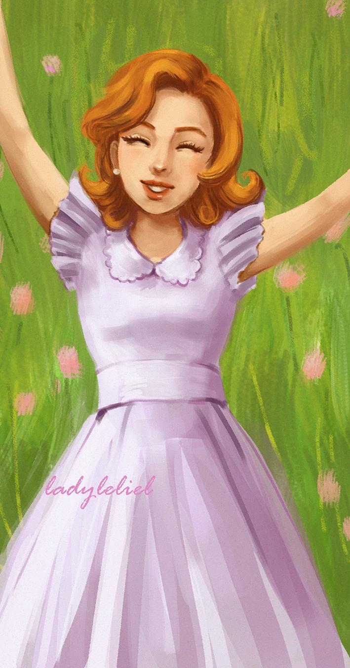 I drew flower dance Penny, since we're all stuck inside! r/StardewValley