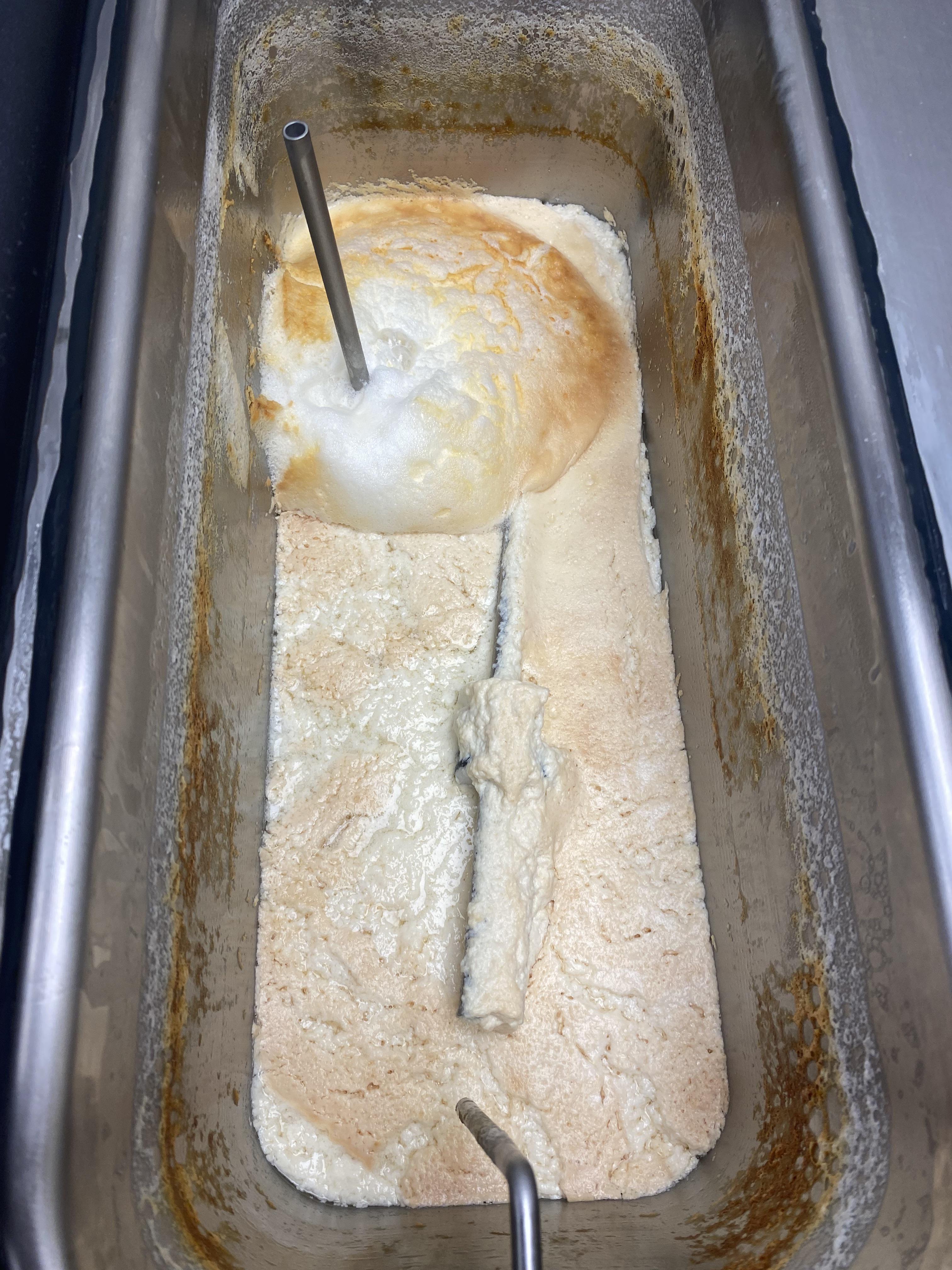 Snackle on this folks. Went to get the foam out of the soft serve