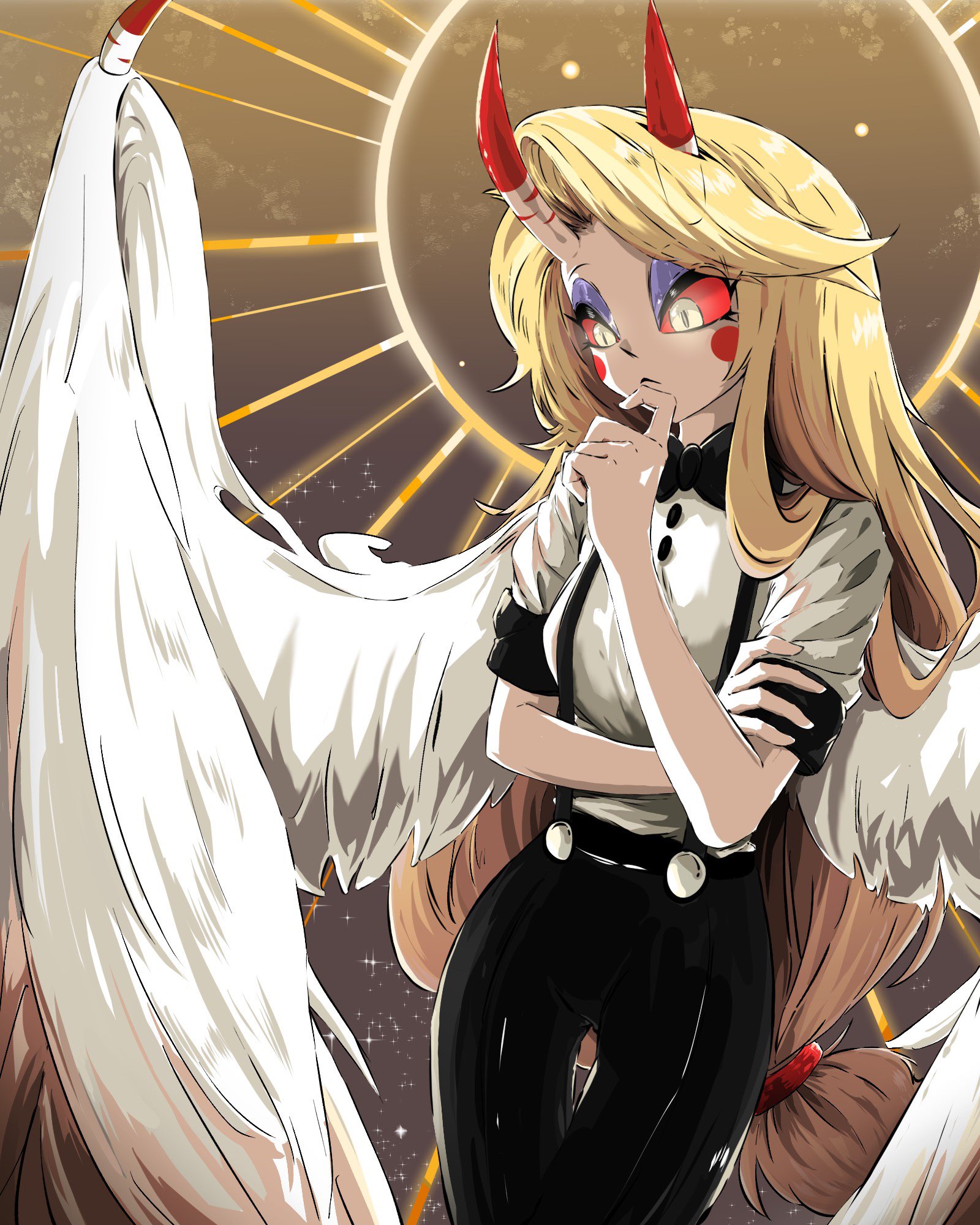 Daughter of Lucifer by Stella97026192 on Twitter r/HazbinHotel