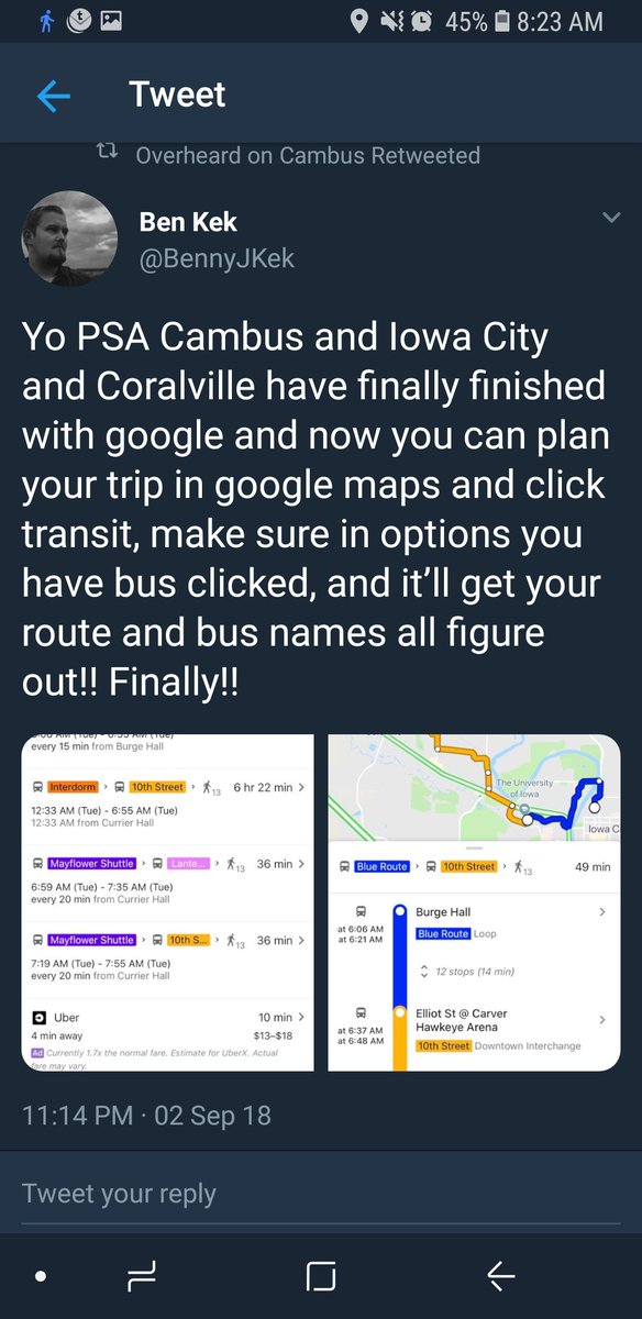 You can now use Google Maps to navigate the University of Iowa, Iowa