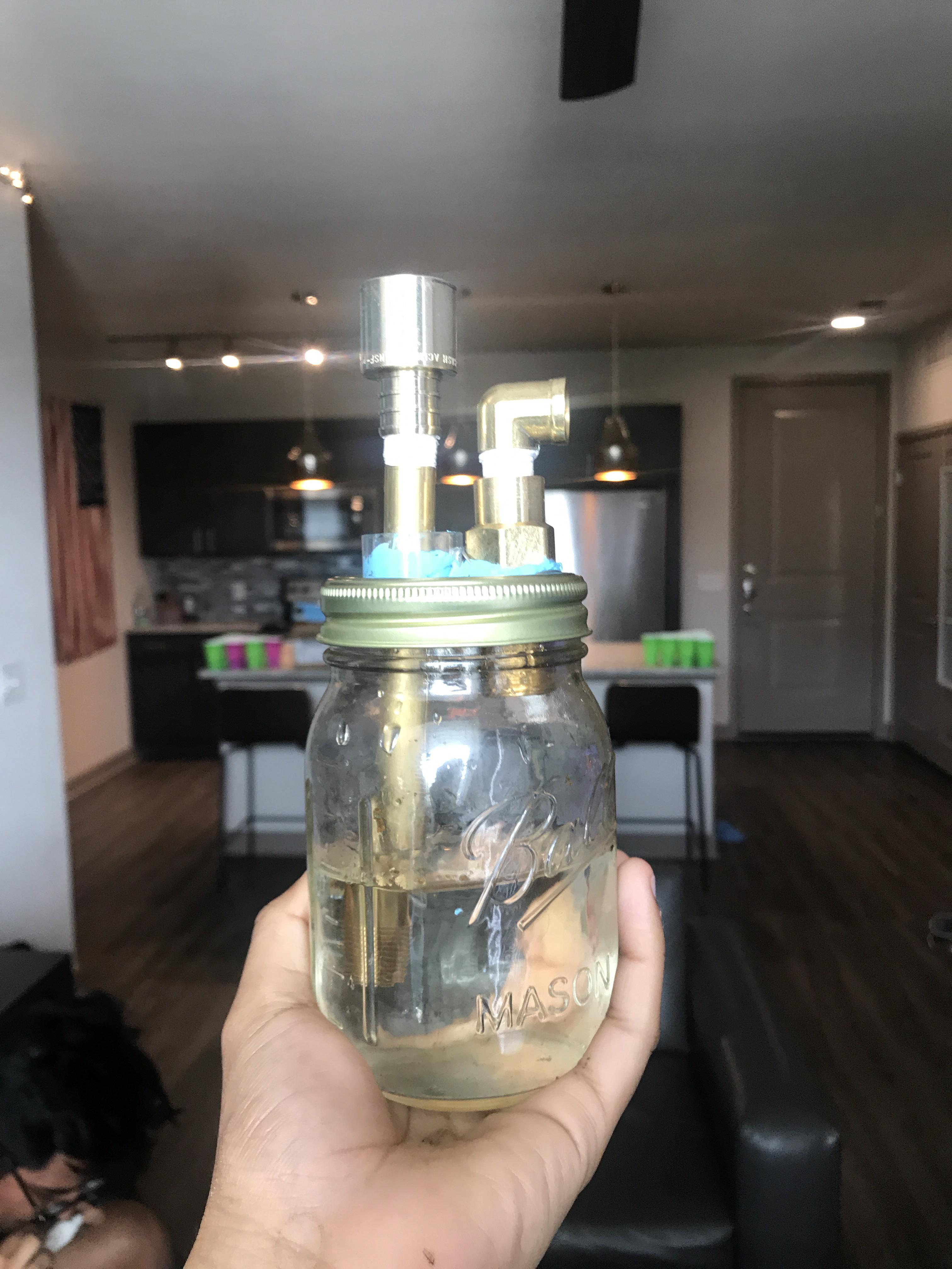 steampunk mason jar bong r/StonerEngineering