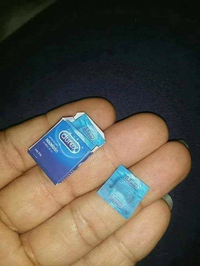 These miniature condoms. r/mildlyinteresting