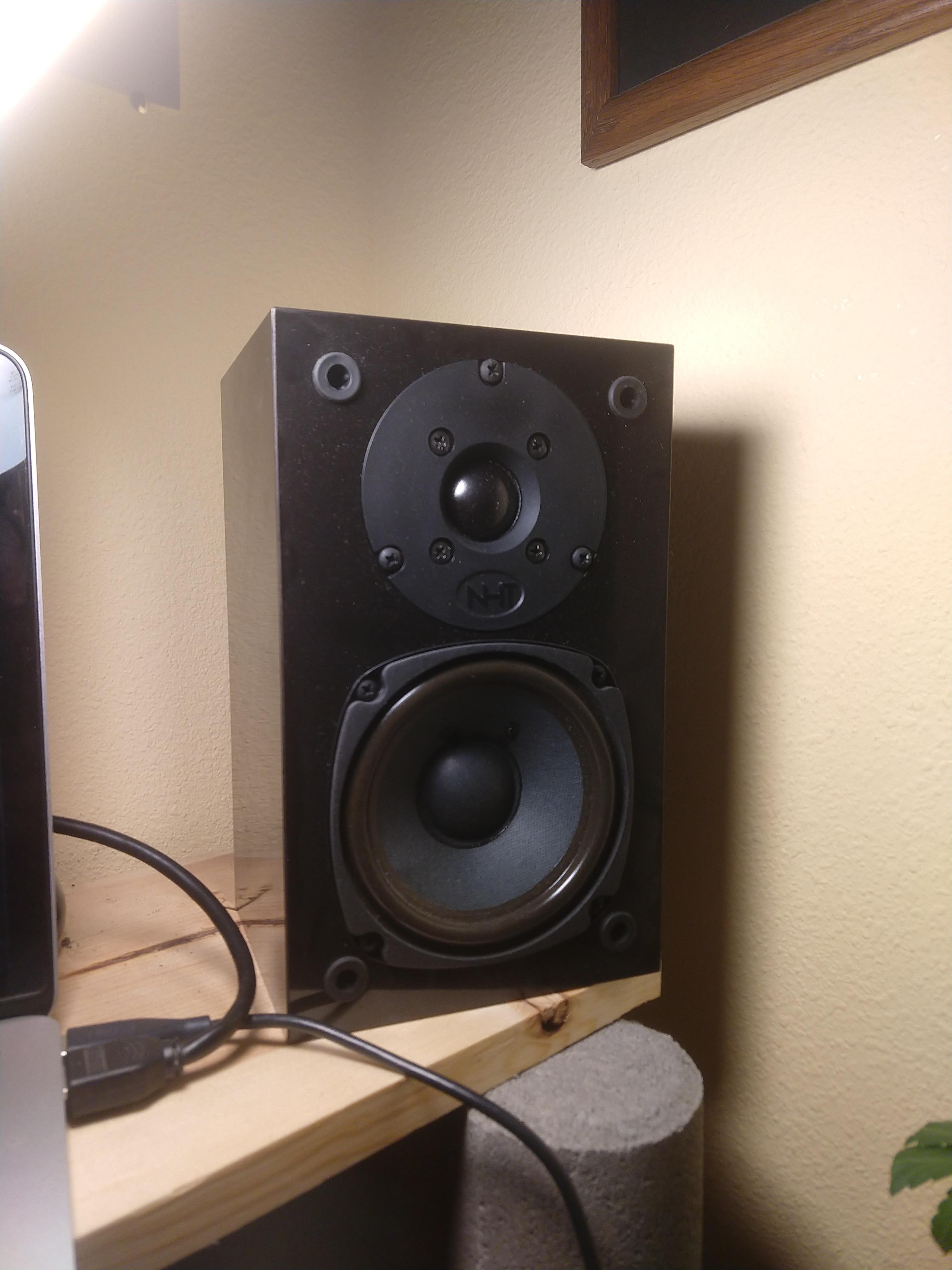 Thrift store score!!!! Pair of NHT SuperZero speakers for 12 r
