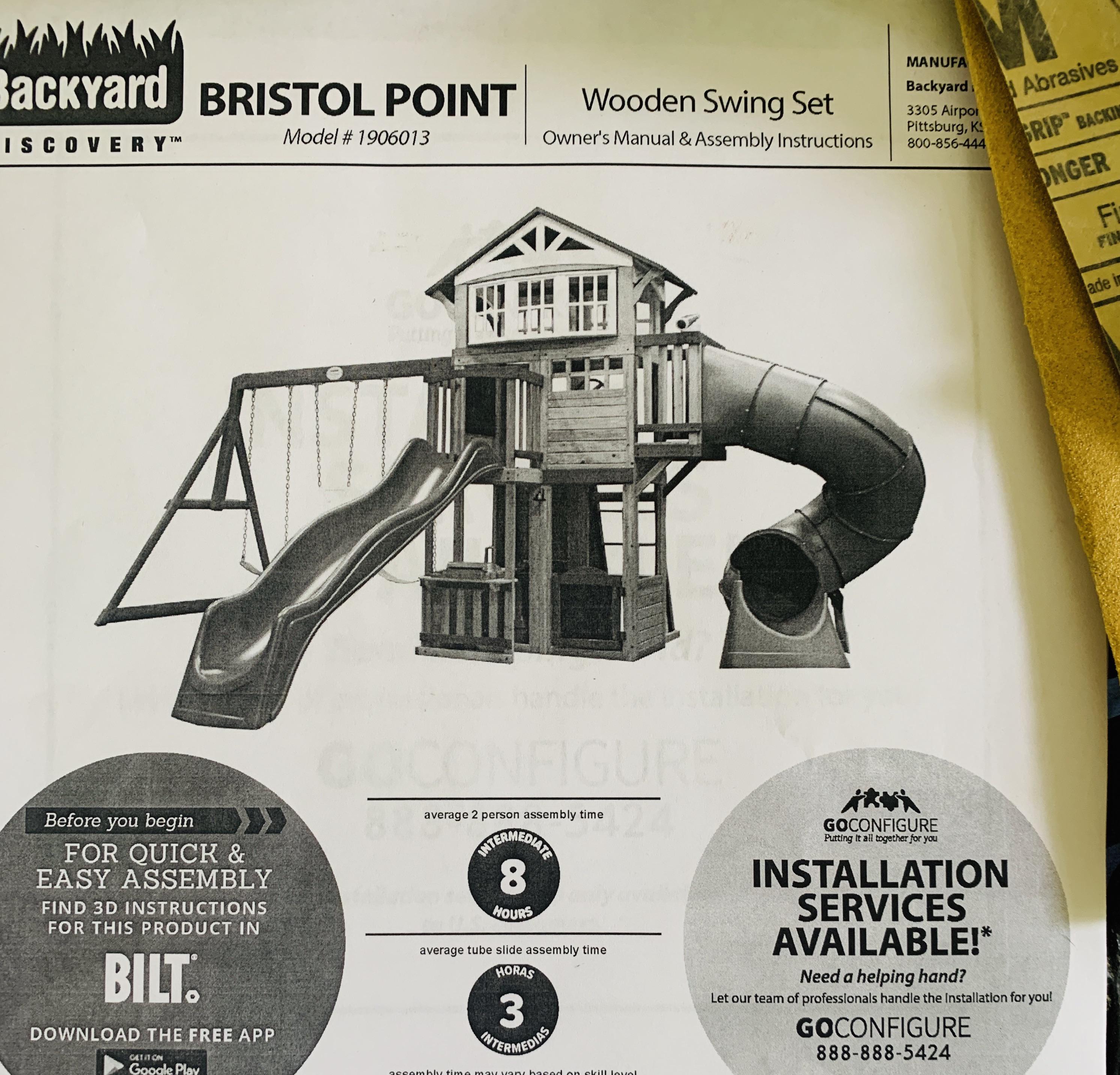 Anyone have experience building a backyard play set? I need an adult