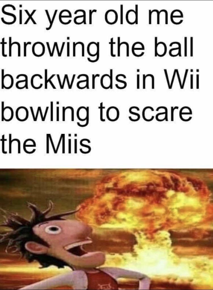 I miss Wii bowling... r/memes