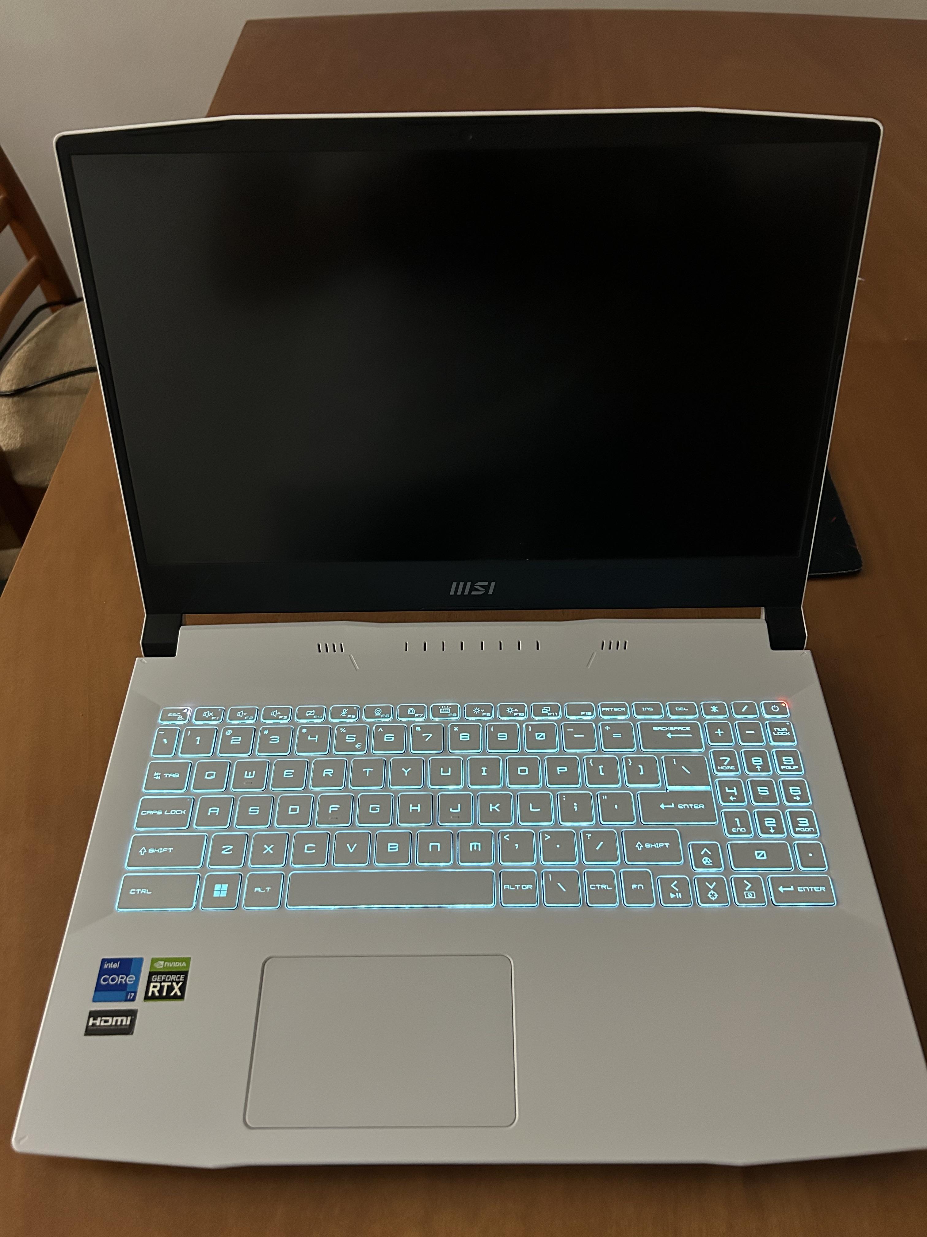 MSI laptop screen is black r/MSILaptops