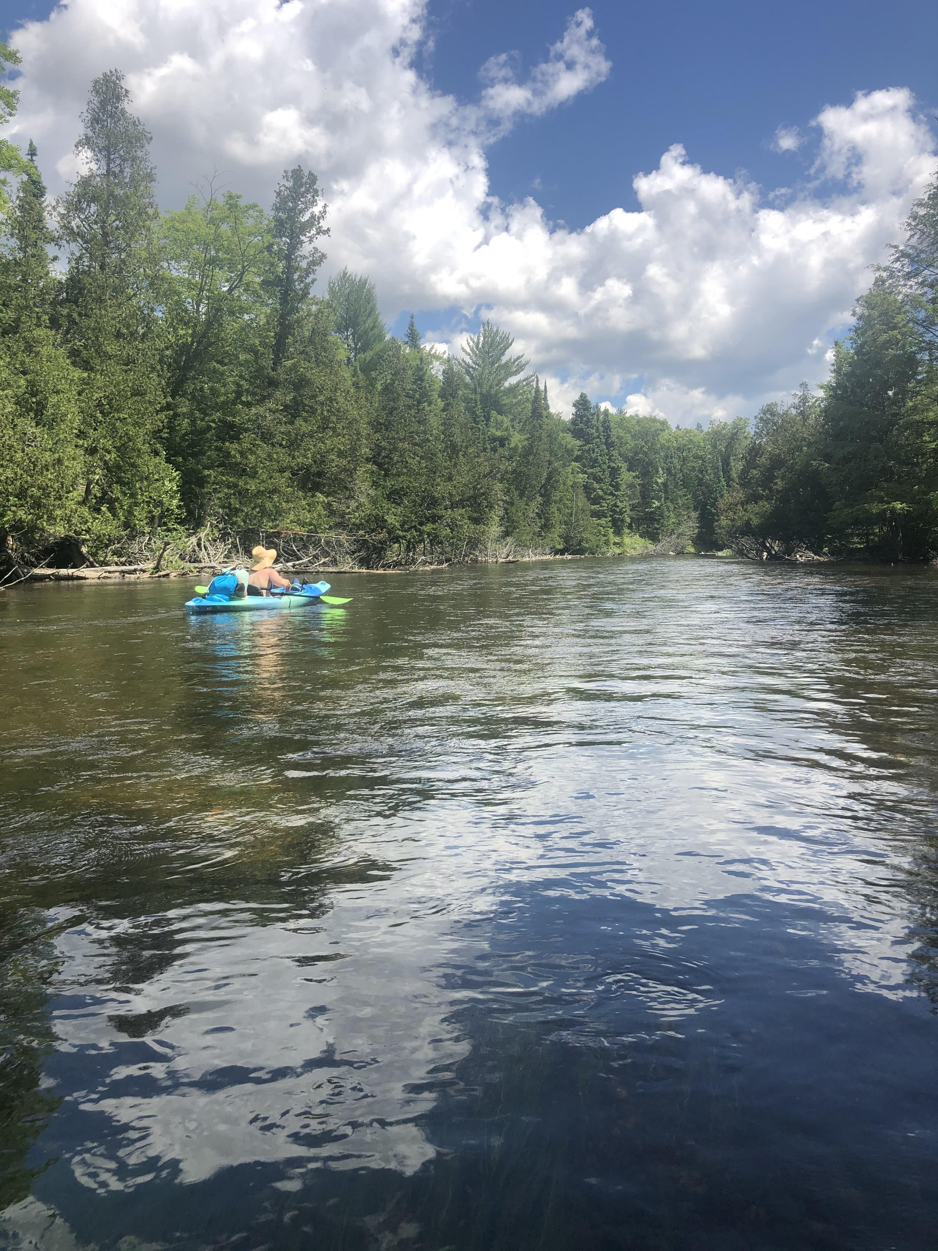 Completed our first kayak camping trip this past weekend. Au Sable