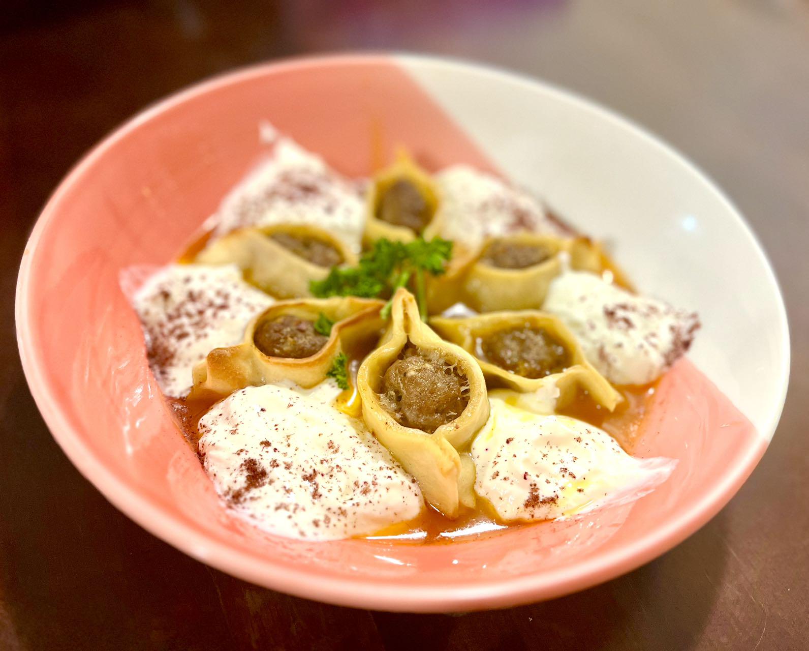 [Homemade] Armenian Sini Manti, my try on homemade Armenian food. r/food